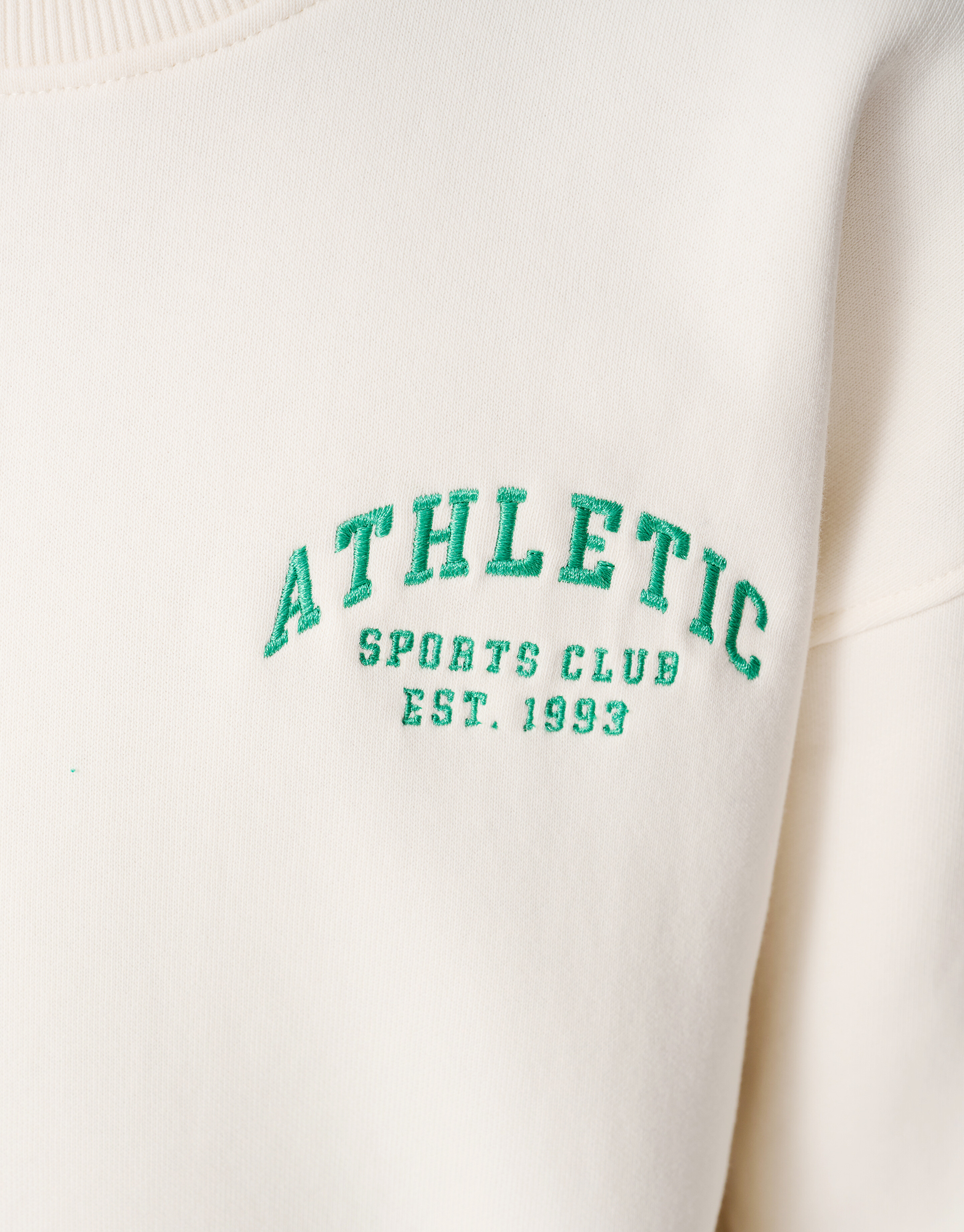 Athletic Artwork Pullover Off White SHOEBY BOYS