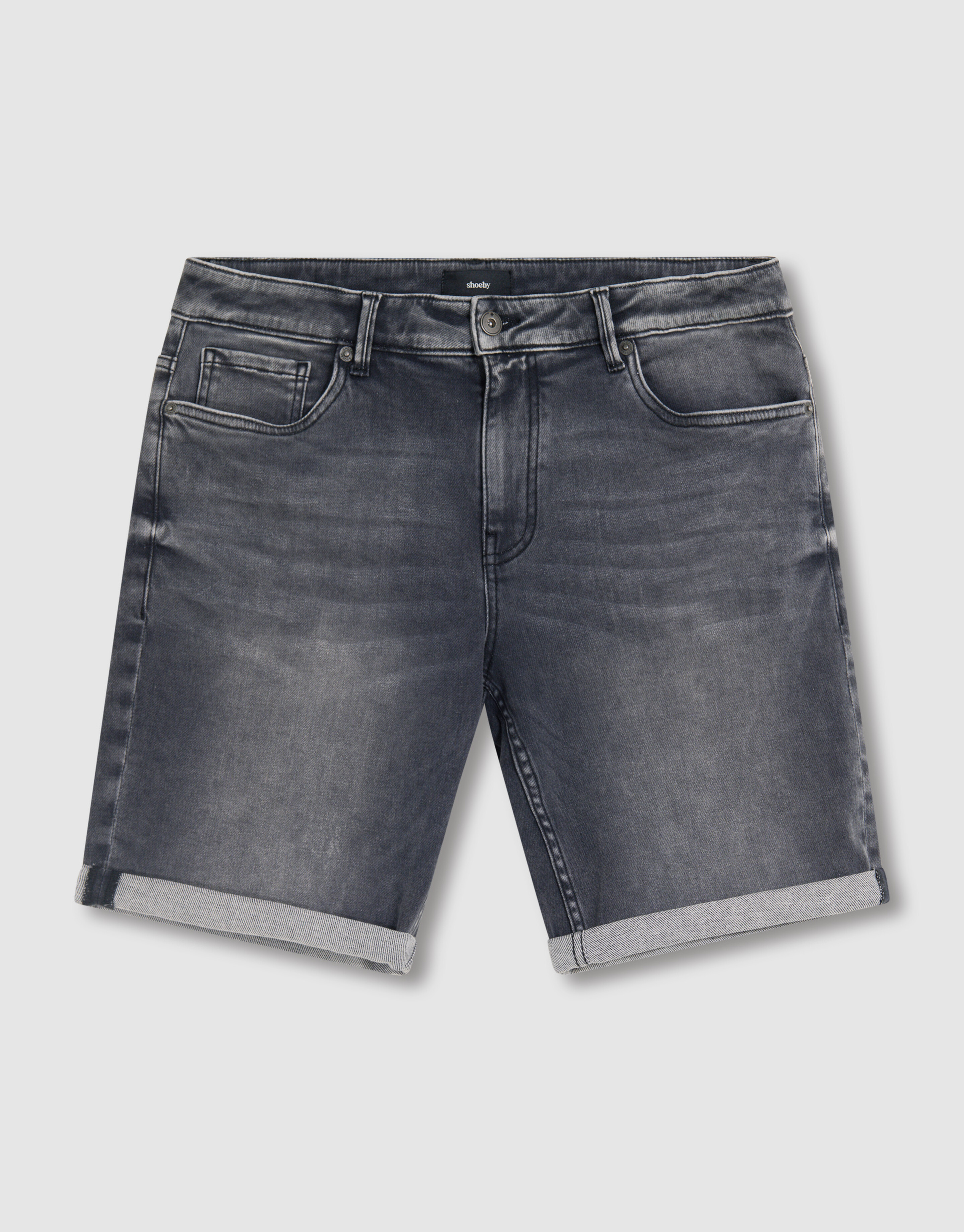 Denim Short Dunkelgrau SHOEBY MEN