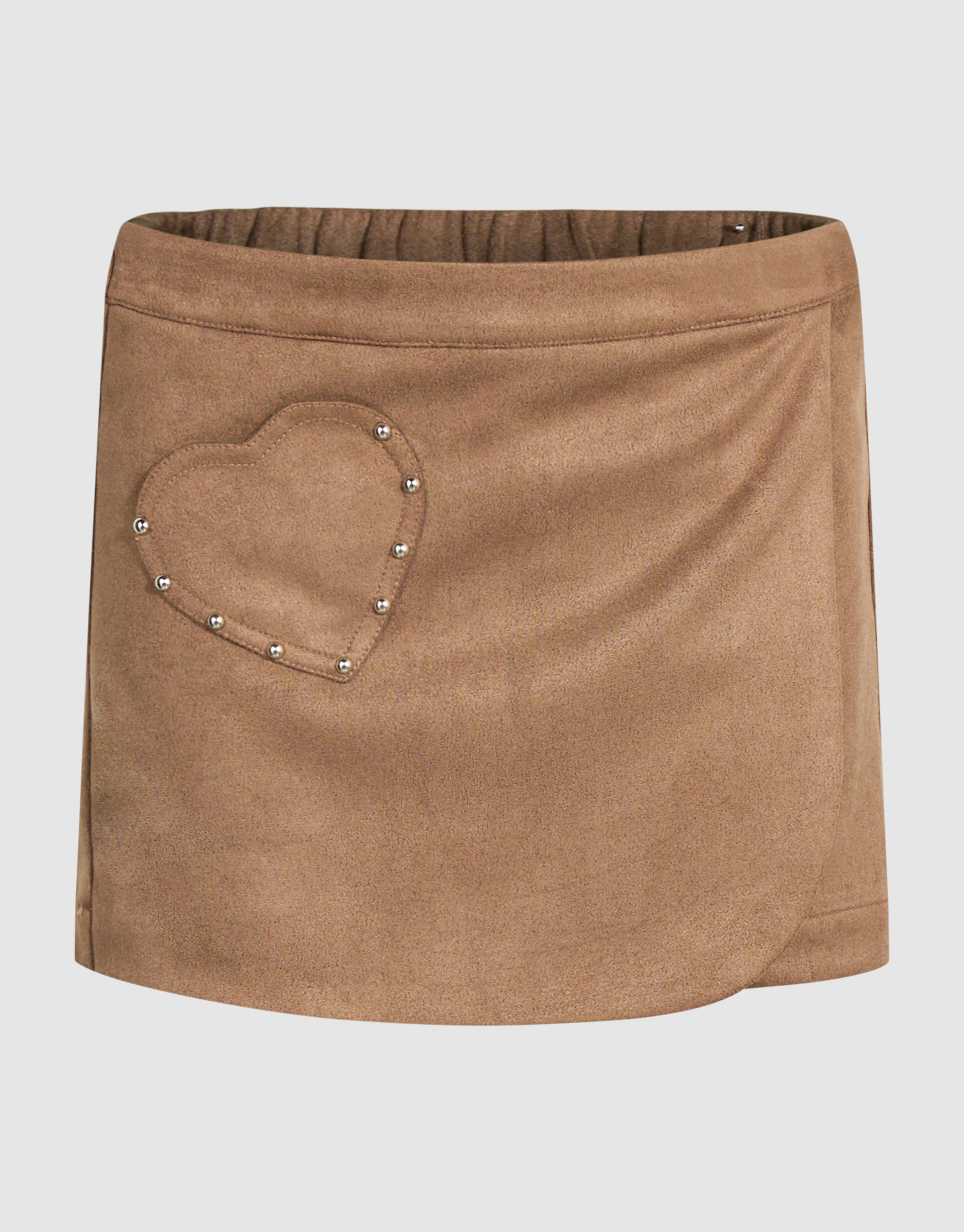 Suede Skort Braun SHOEBY GIRLS