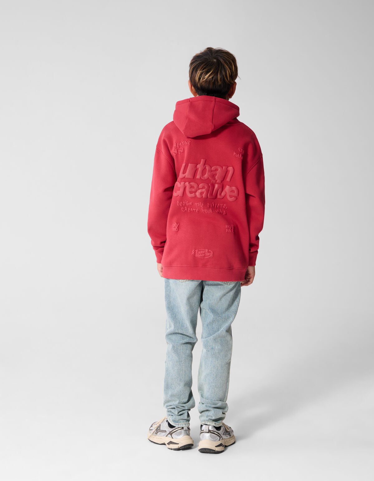 Creative Hoodie Rot SHOEBY BOYS