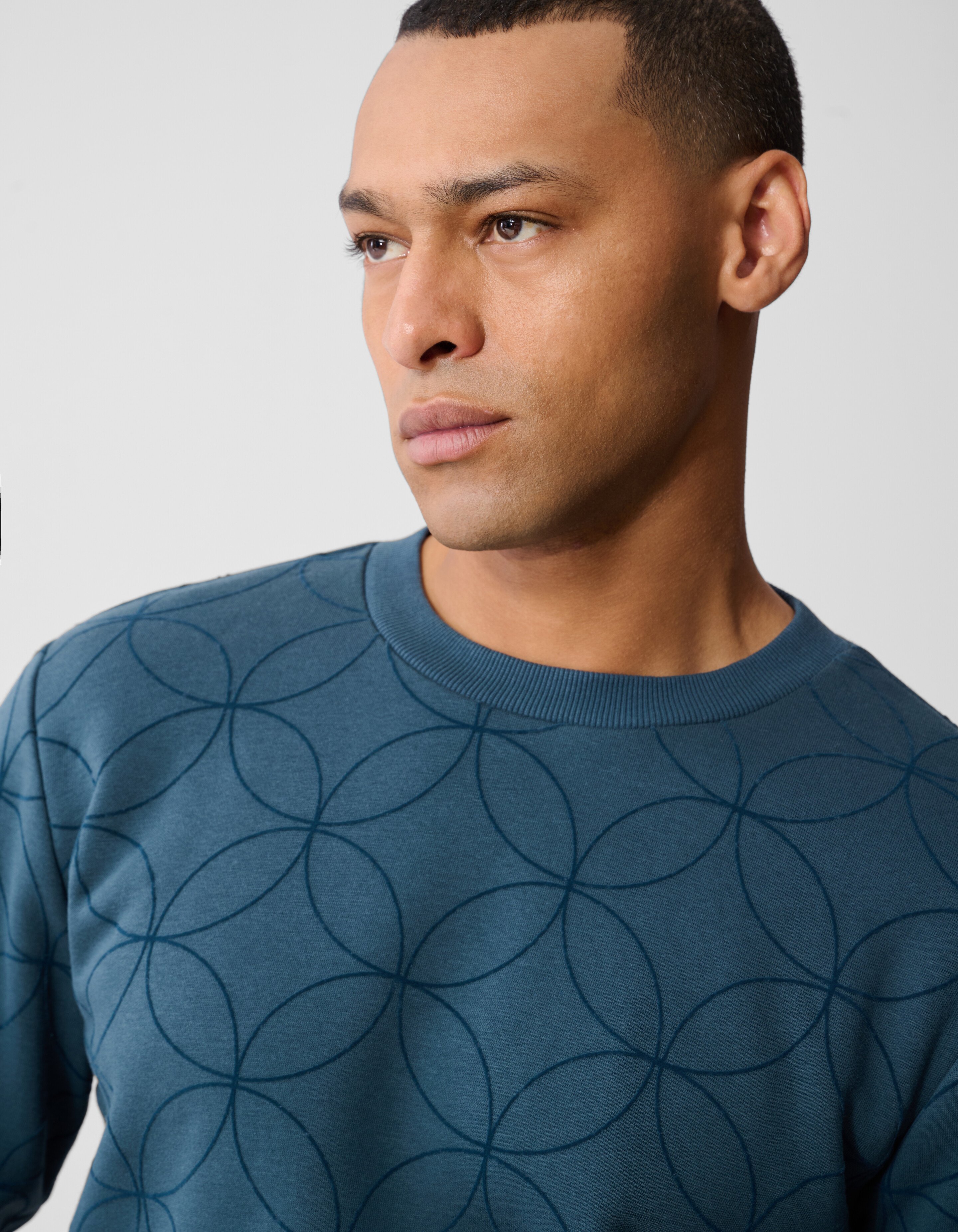 Flock Spark Pullover Blau SHOEBY MEN