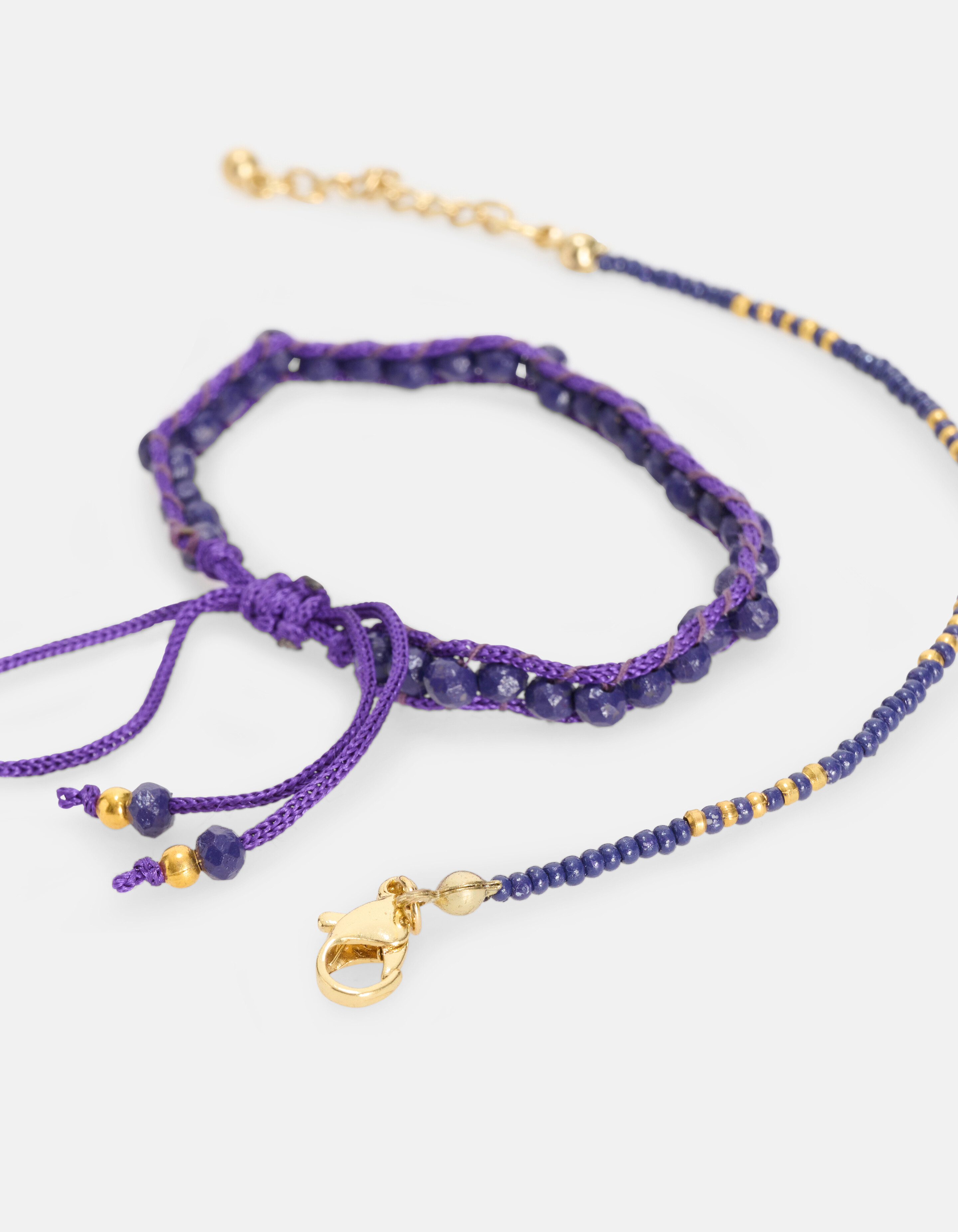 Armbänder Set Lila SHOEBY ACCESSOIRES