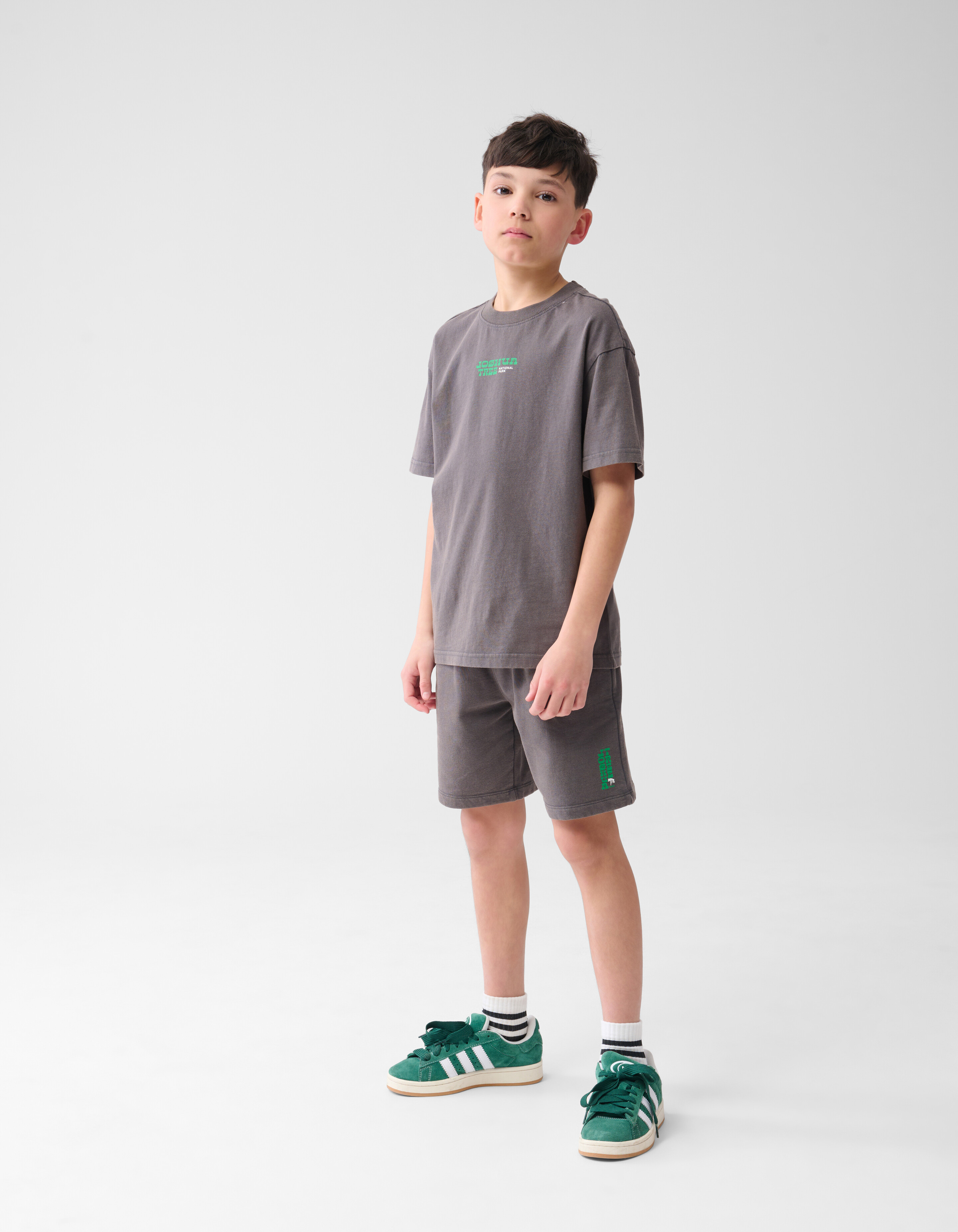 Park Artwork T-Shirt Dark Grey SHOEBY BOYS