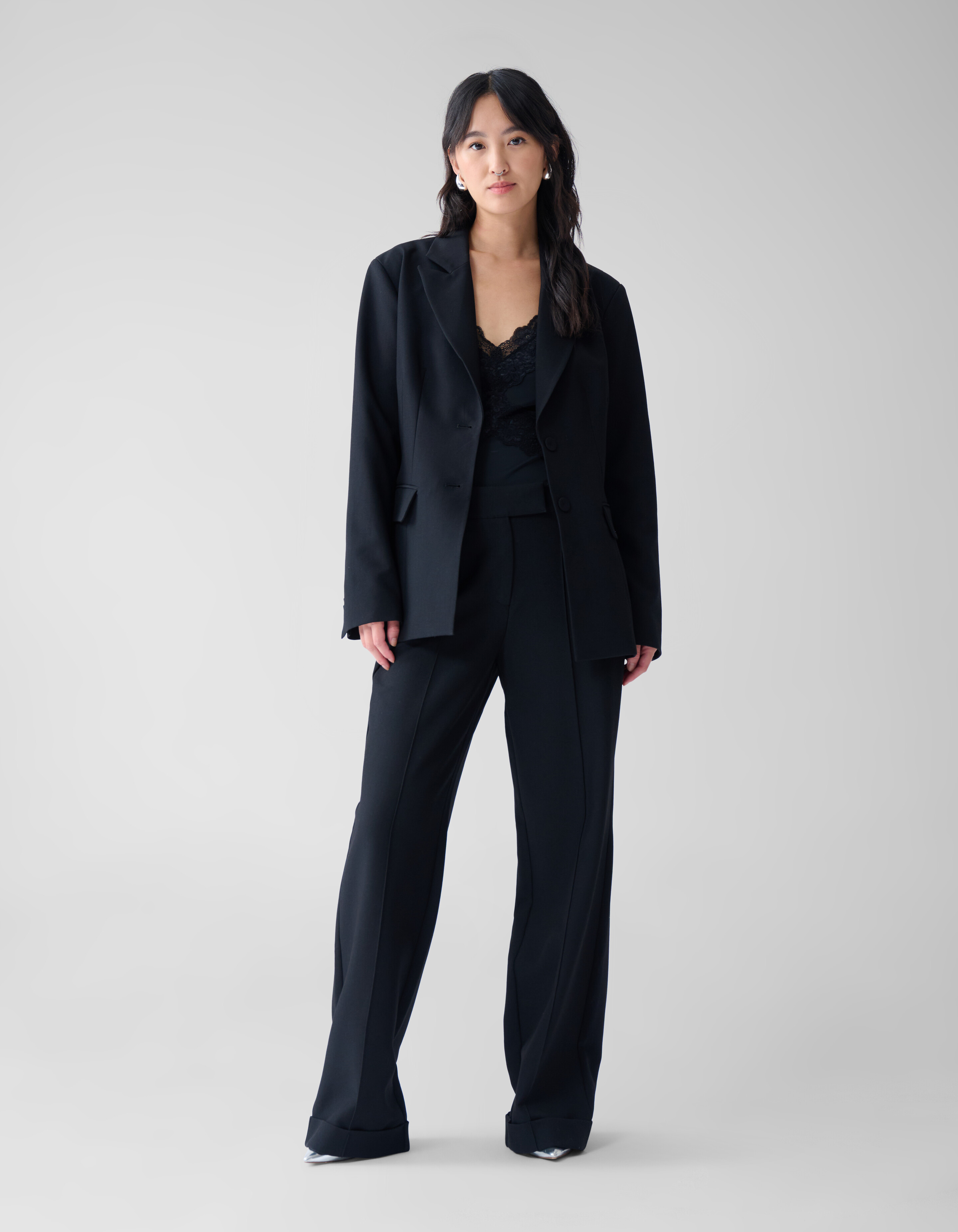 Maßgeschneiderter Blazer Schwarz von Fred SHOEBY WOMEN