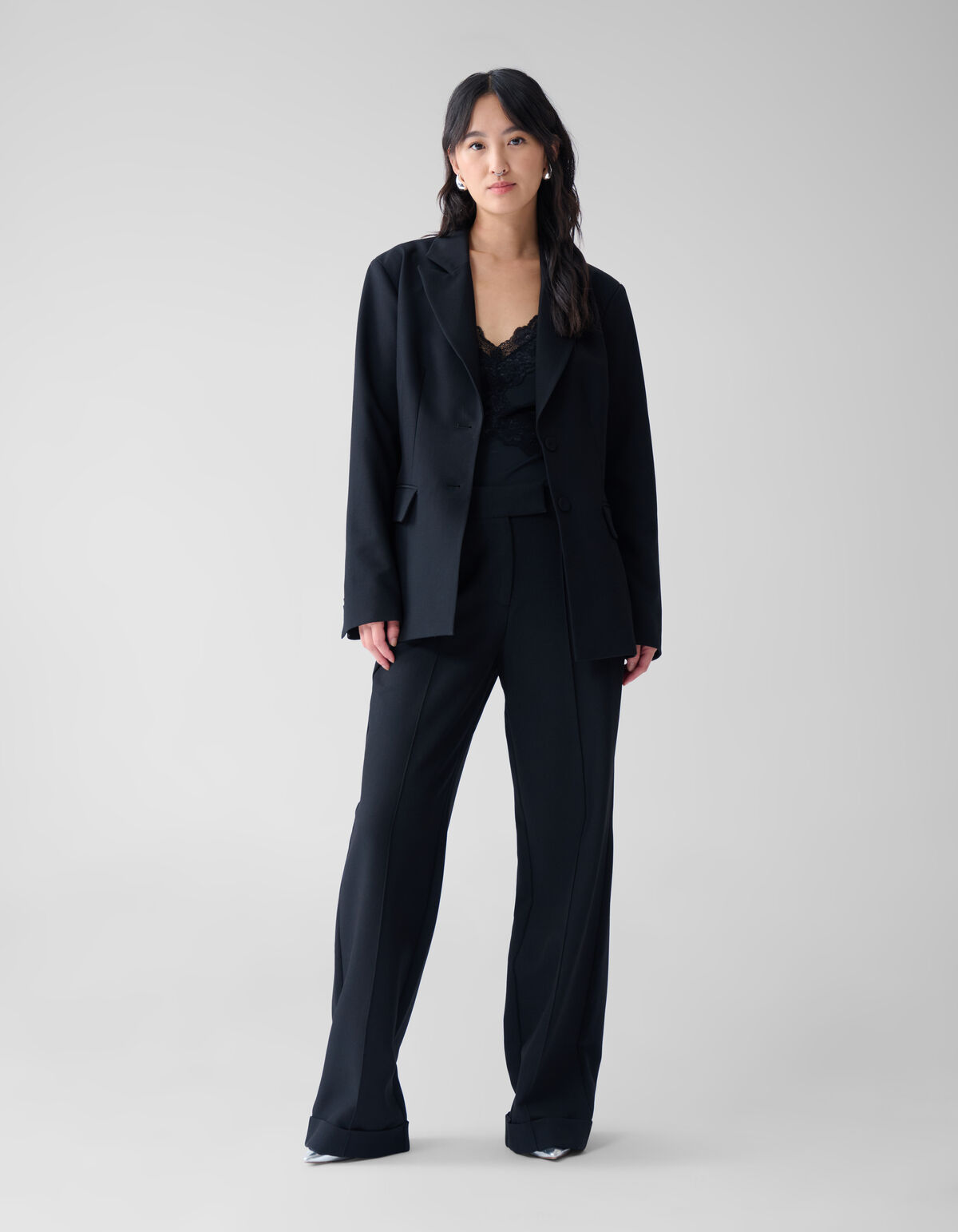 Maßgeschneiderter Blazer Schwarz von Fred SHOEBY WOMEN