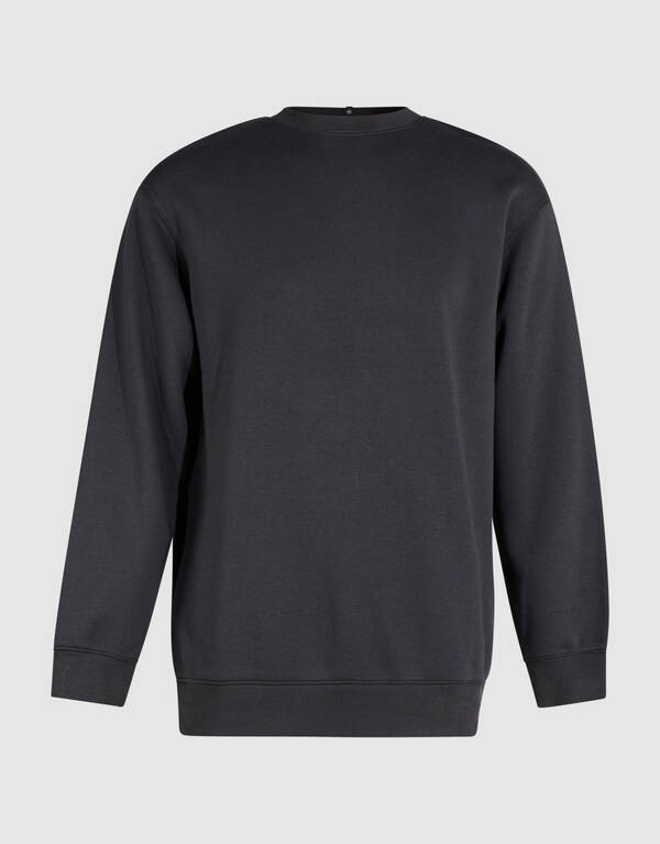 Crewneck Pullover Dunkelgrau SHOEBY MEN