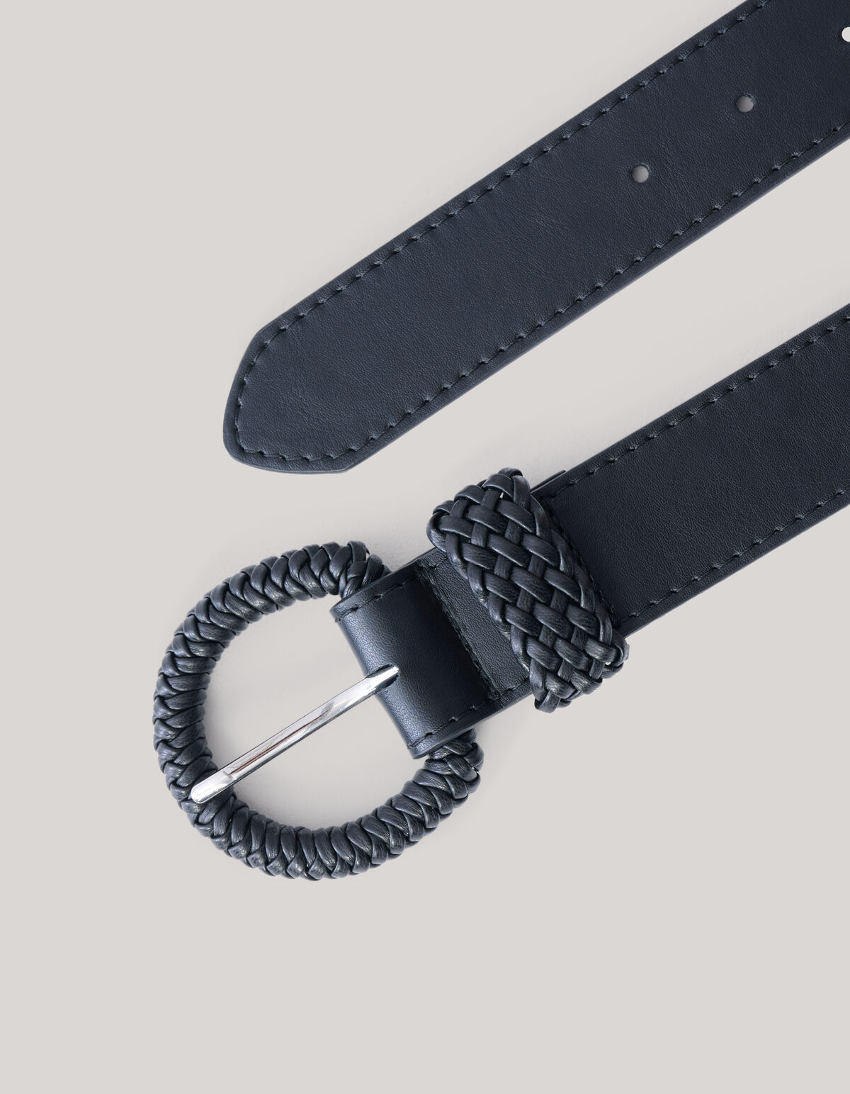 Flechtg&uuml;rtel Schwarz SHOEBY ACCESSOIRES