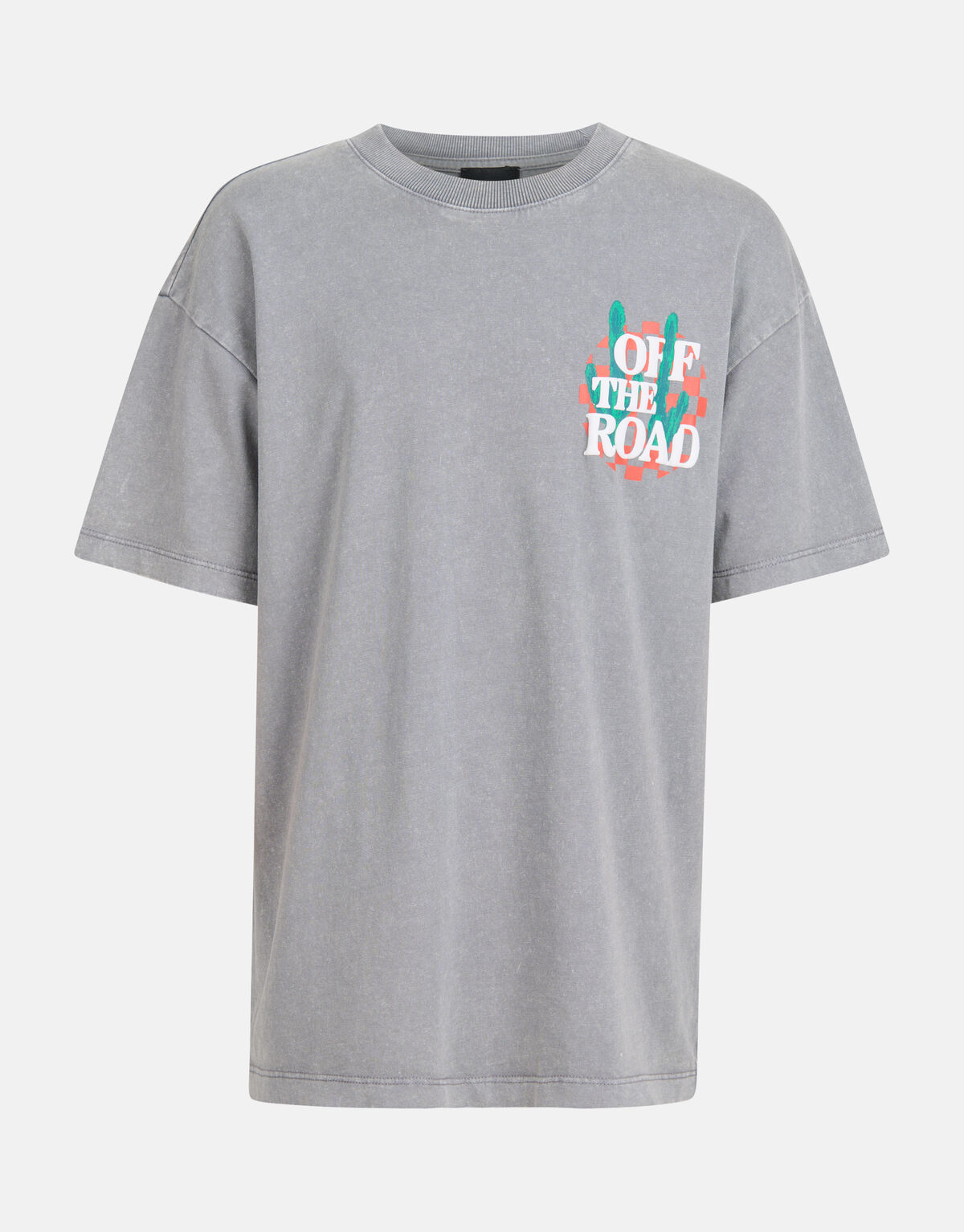 Artwork T-shirt Lichtgrijs SHOEBY BOYS