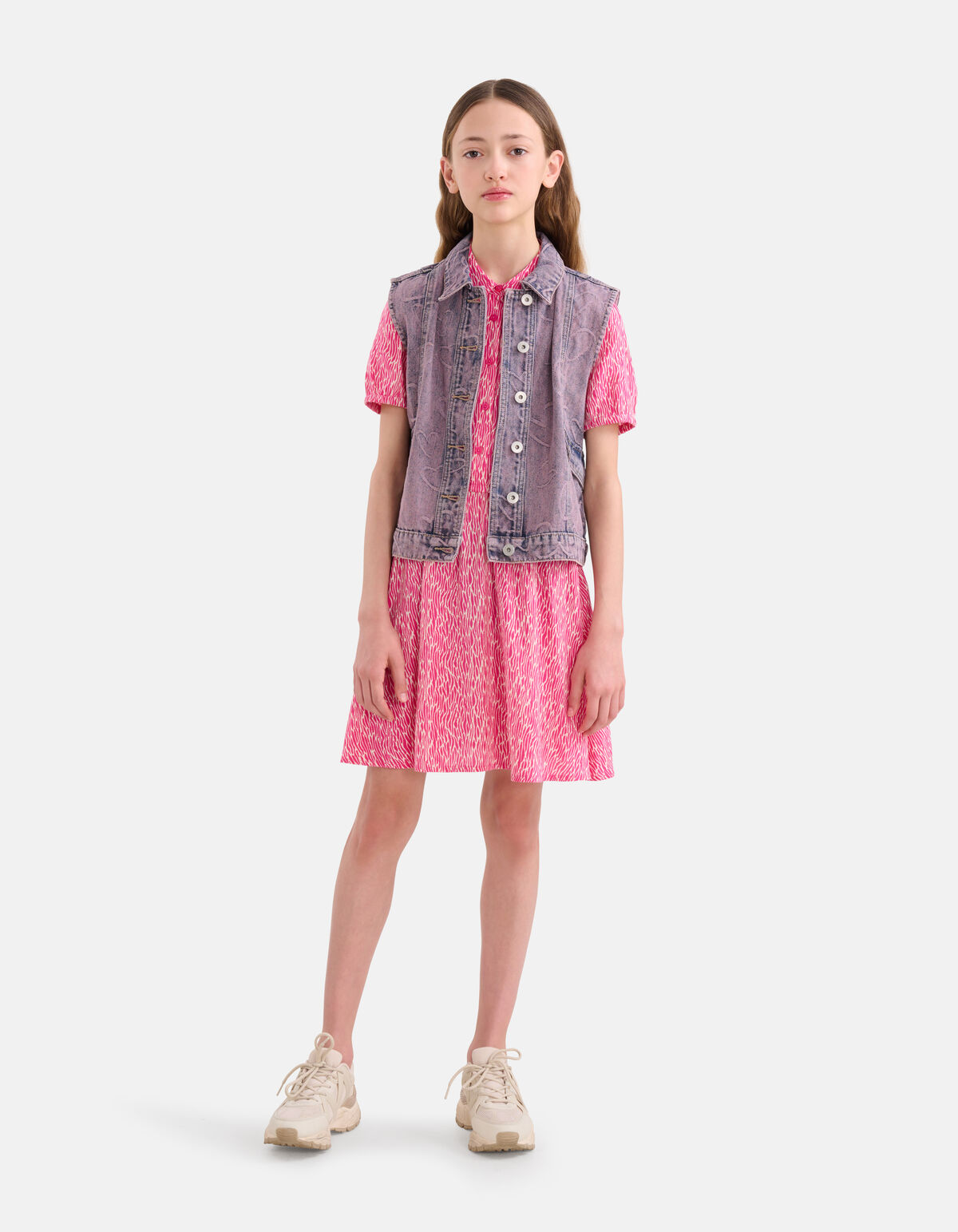 Herz Gilet Lila SHOEBY GIRLS
