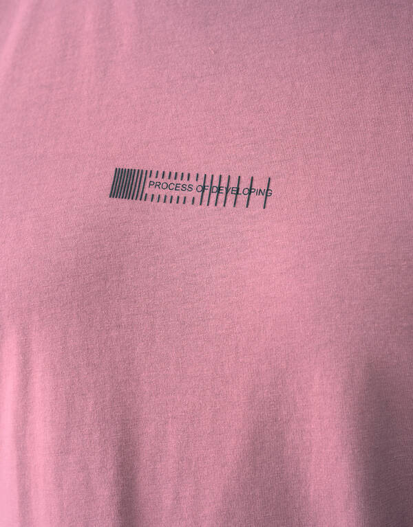 Prozess-T-Shirt Rosa SHOEBY MEN