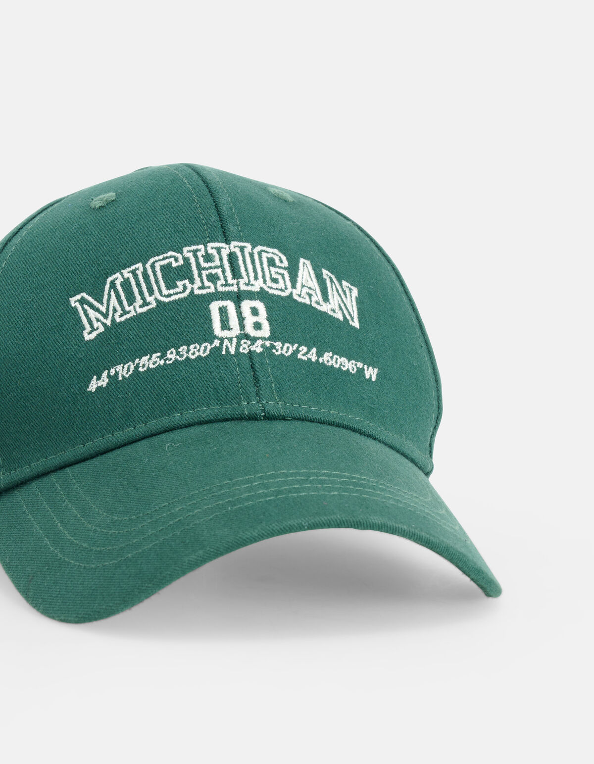 Vintage Stickerei Mütze Dunkelgrün SHOEBY ACCESSOIRES