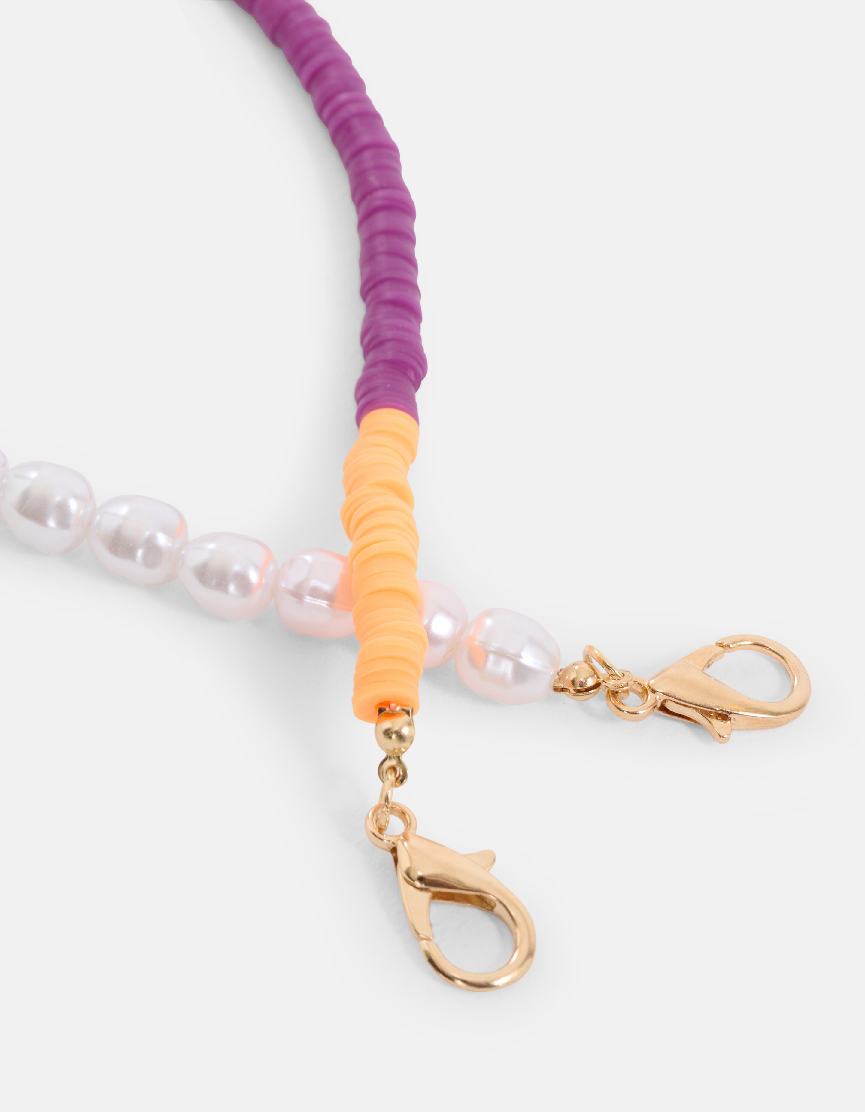 Kurzes Katsuki Pearl Telefonkabel Lila SHOEBY ACCESSOIRES