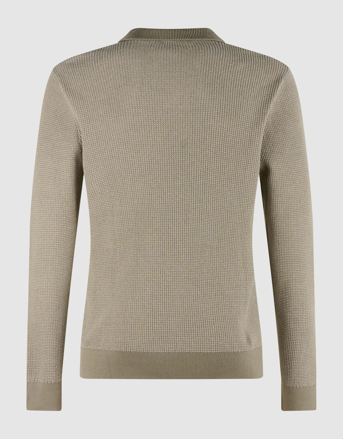 Gebreide Polo Trui Groen SHOEBY MEN