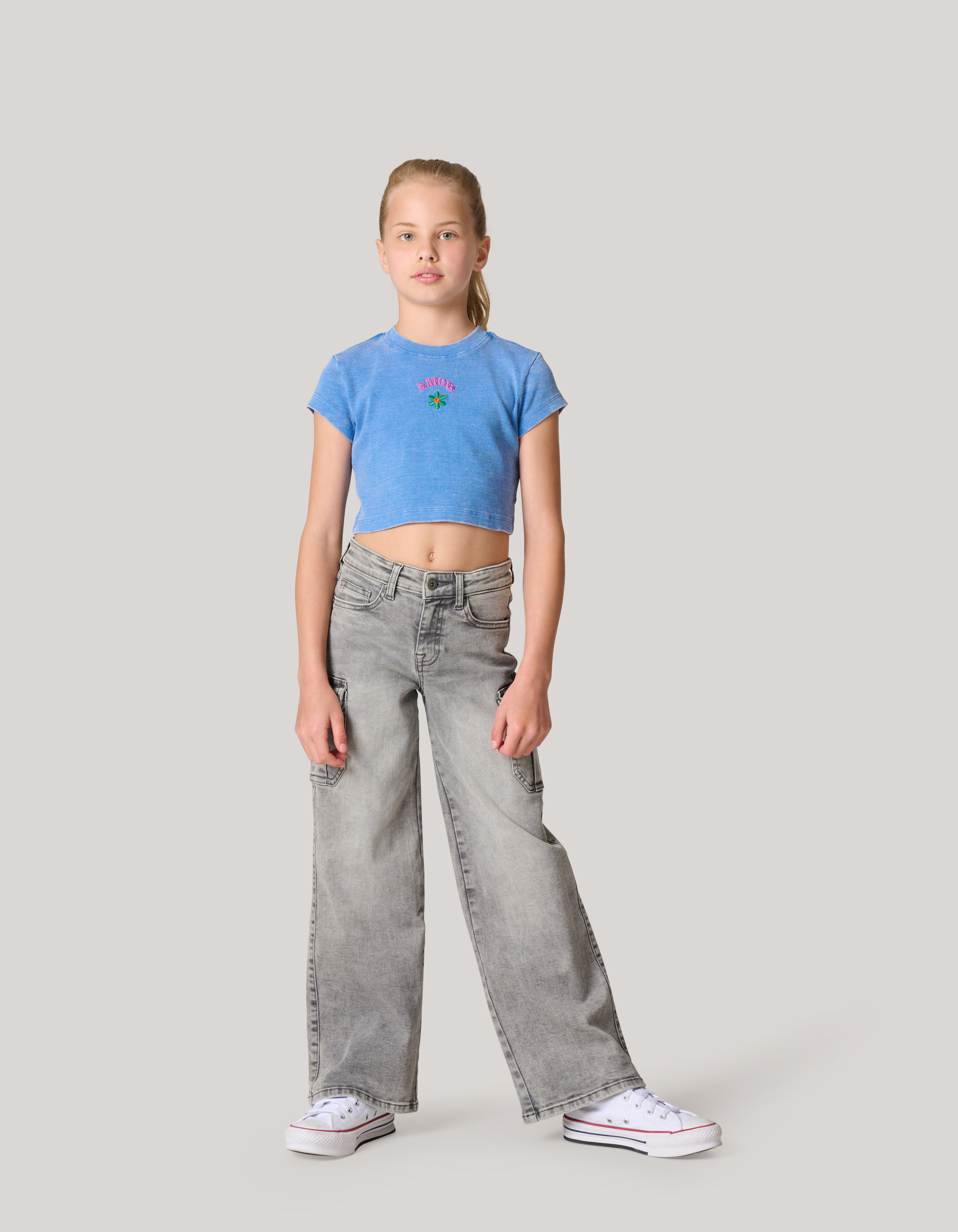 Cargo Jeans Grijs SHOEBY GIRLS