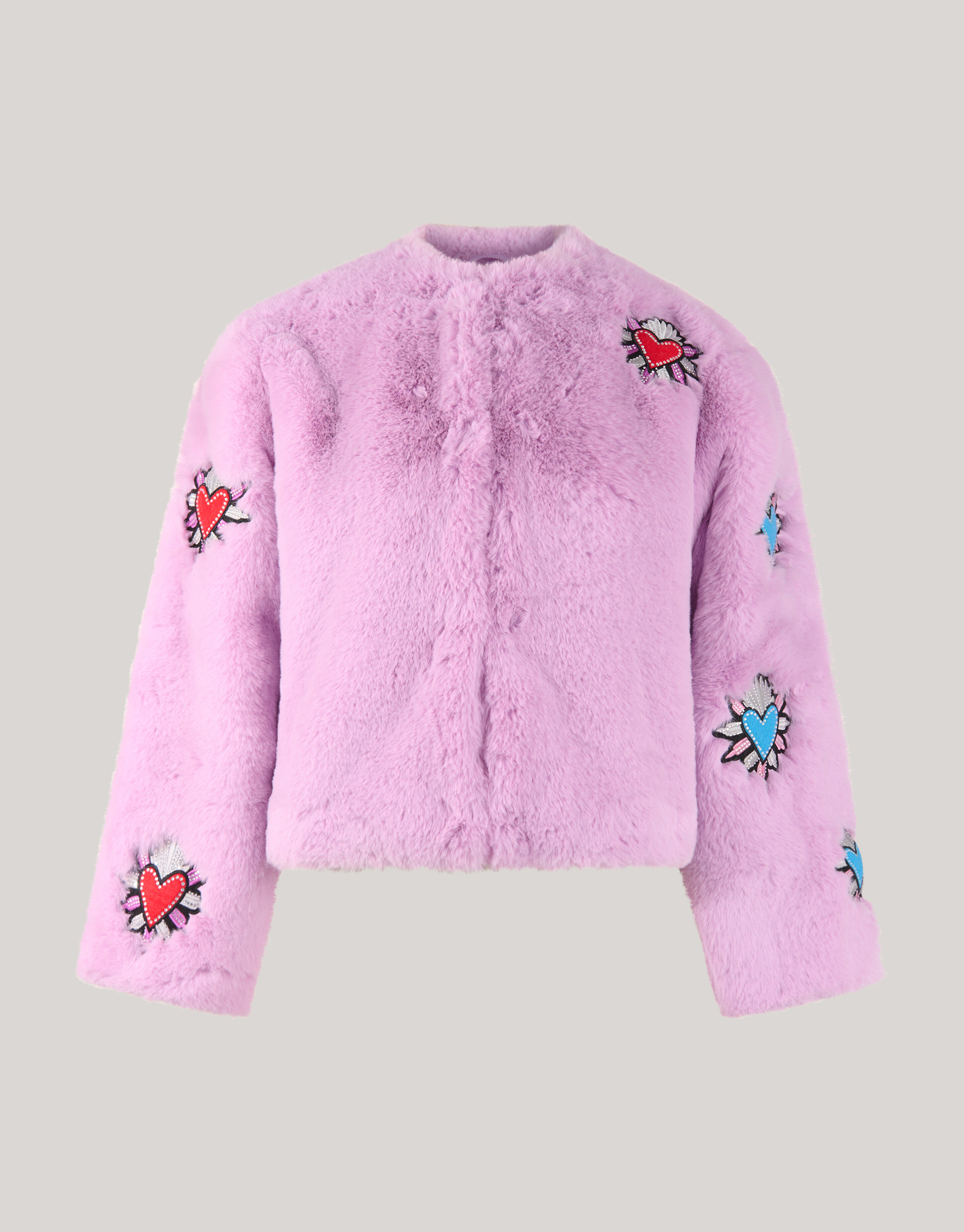 Kunstpelz Jacke Hell Lila SHOEBY WOMEN