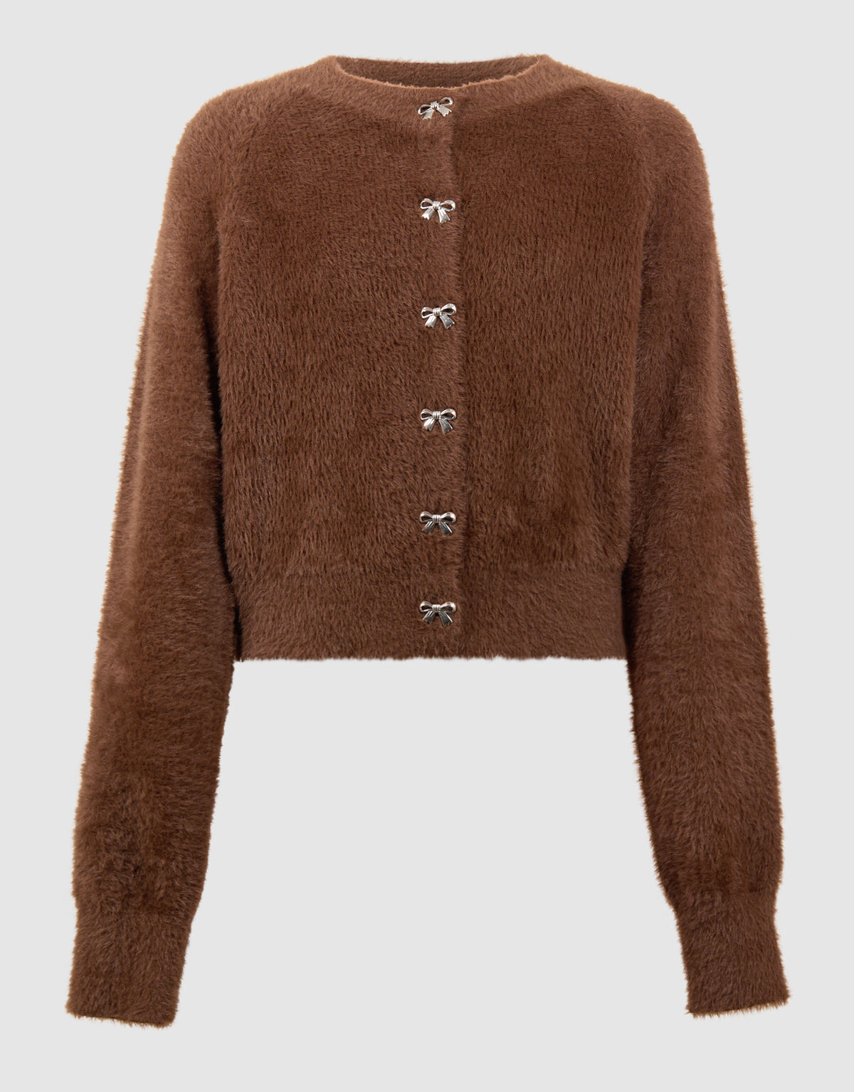 Braune Weste mit Schleife SHOEBY GIRLS