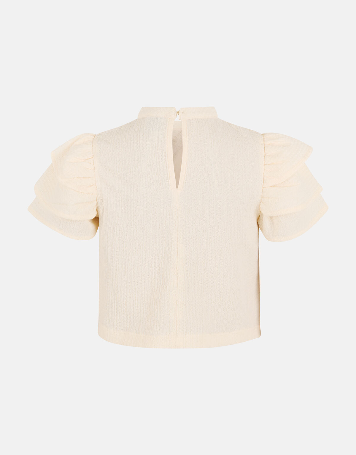 Crinkle Top Off White SHOEBY GIRLS