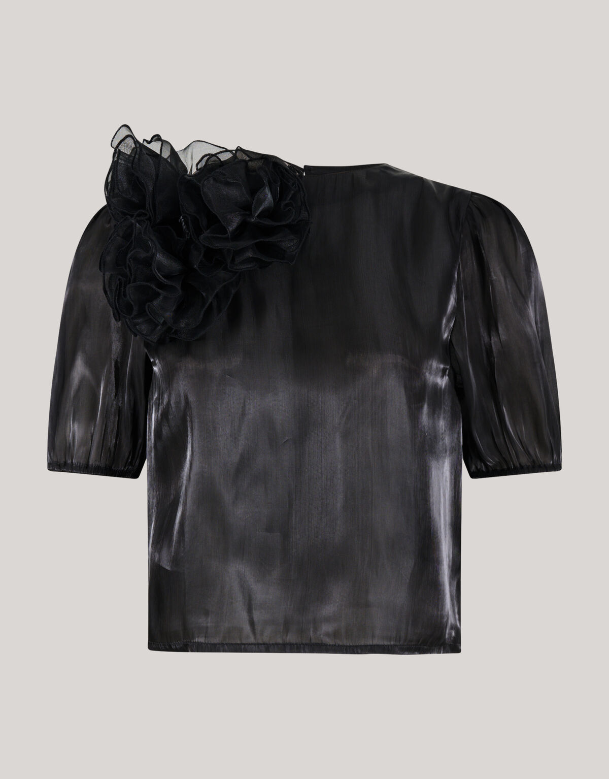 Blumentop Schwarz SHOEBY WOMEN