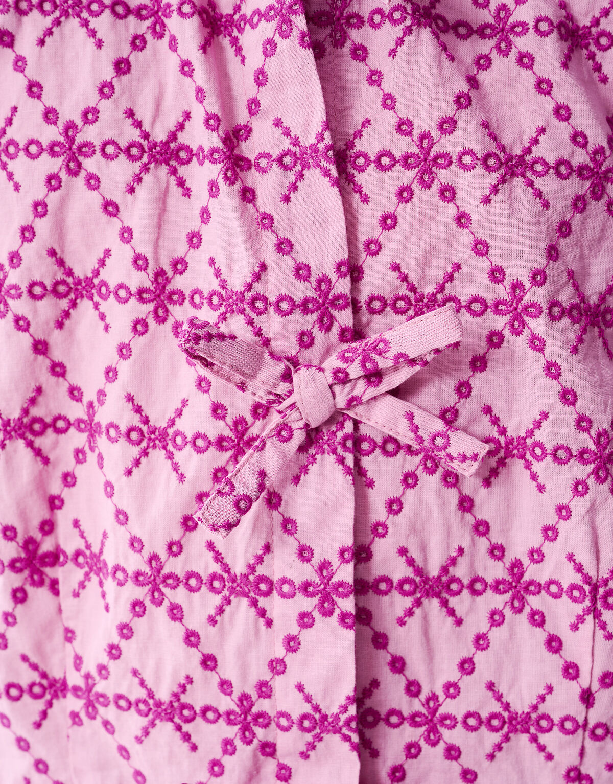 Bluse mit Stickerei und Schleife Rosa SHOEBY GIRLS