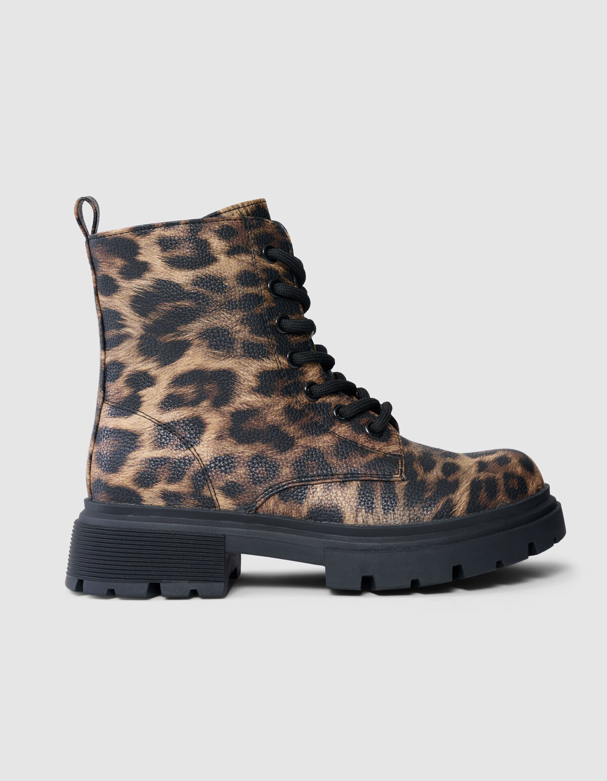 Leopard Stiefel Braun SHOEBY SHOES