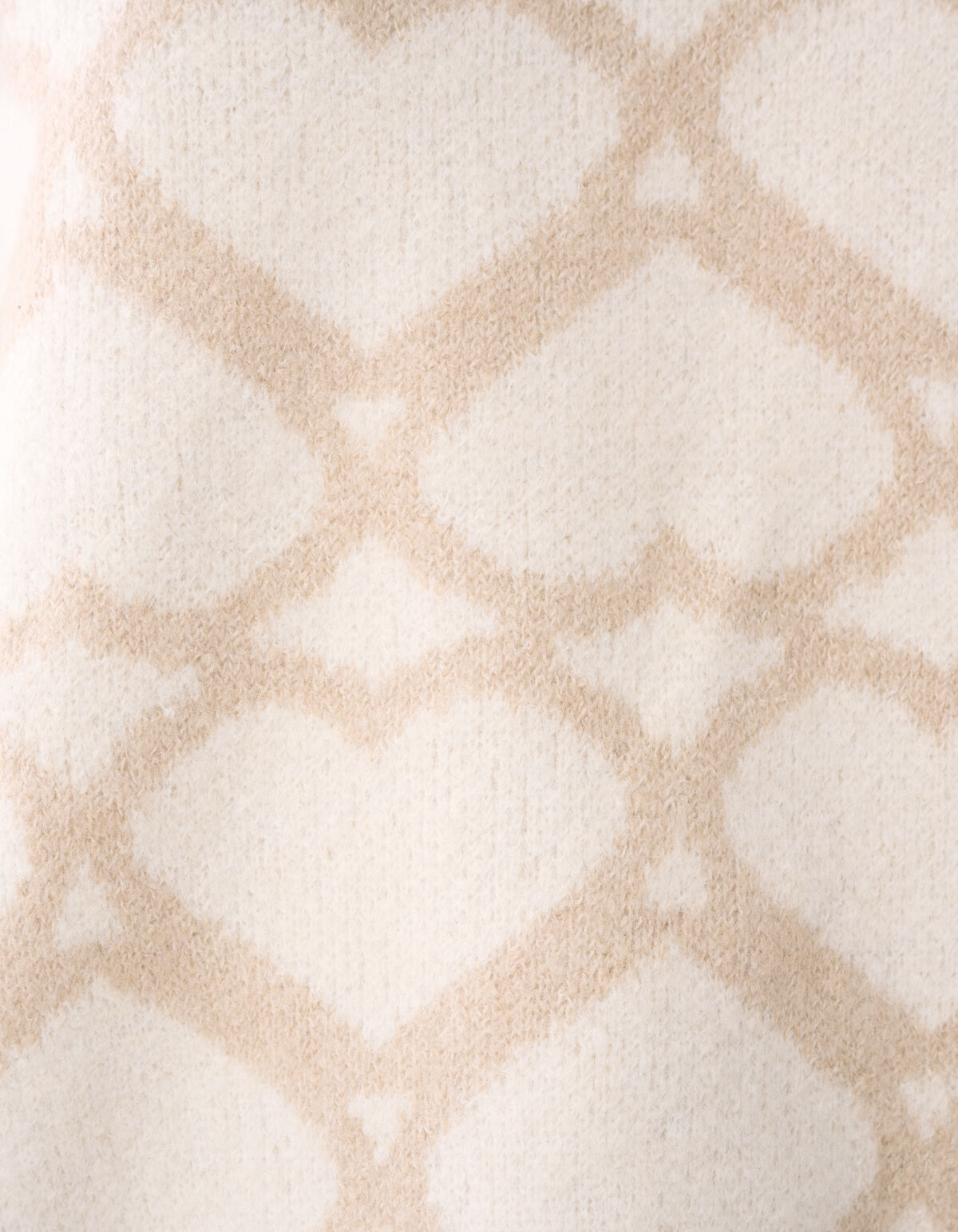 Pullover mit Herzmotiv Off White von Furmey SHOEBY WOMEN