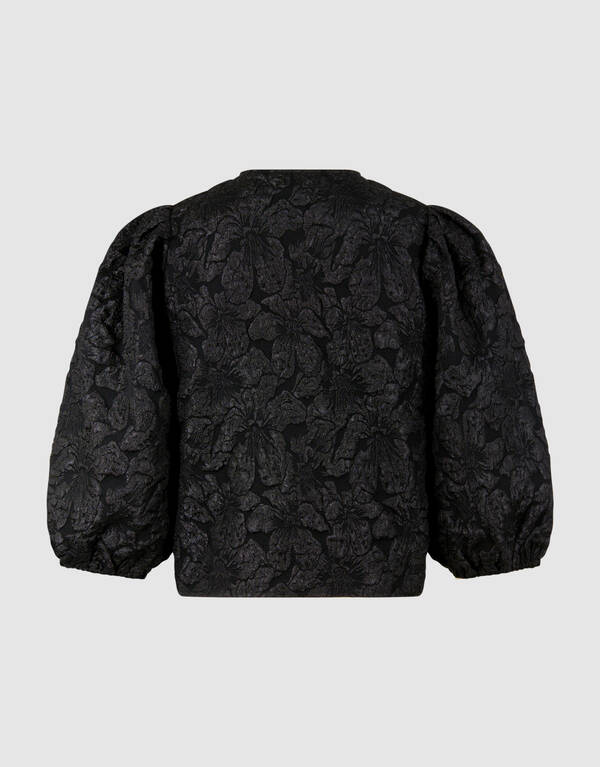 Puff Jacquard Jacke Schwarz SHOEBY WOMEN