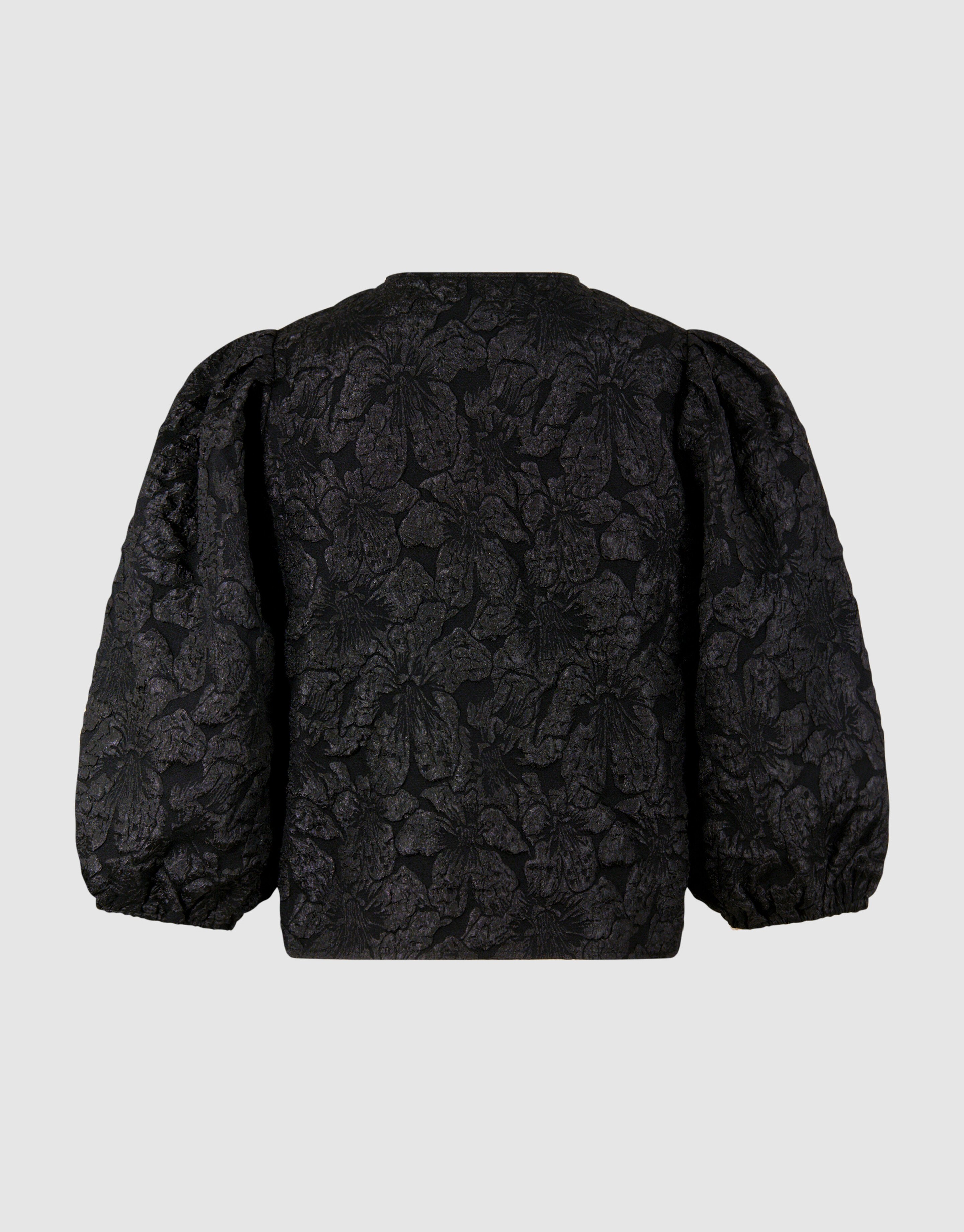 Puff Jacquard Jacke Schwarz SHOEBY WOMEN