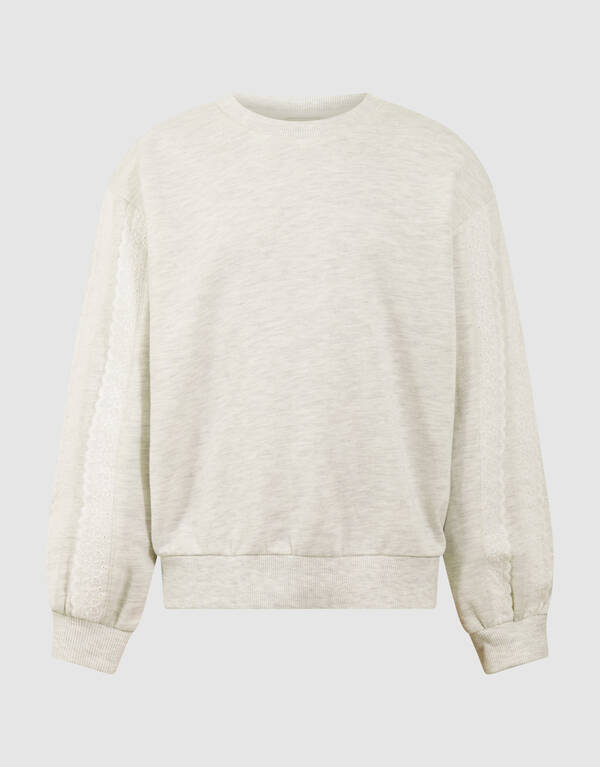 R&uuml;schenpullover Hellgrau SHOEBY GIRLS