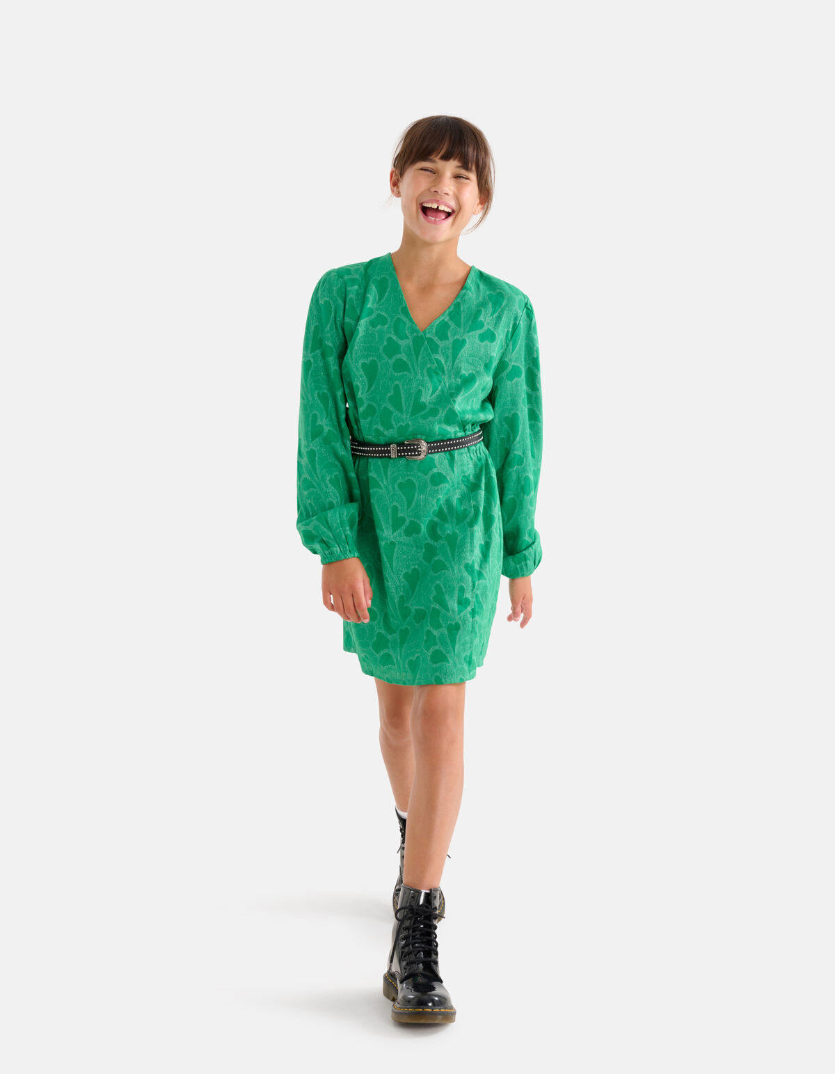 Lurexkleid Grün SHOEBY GIRLS