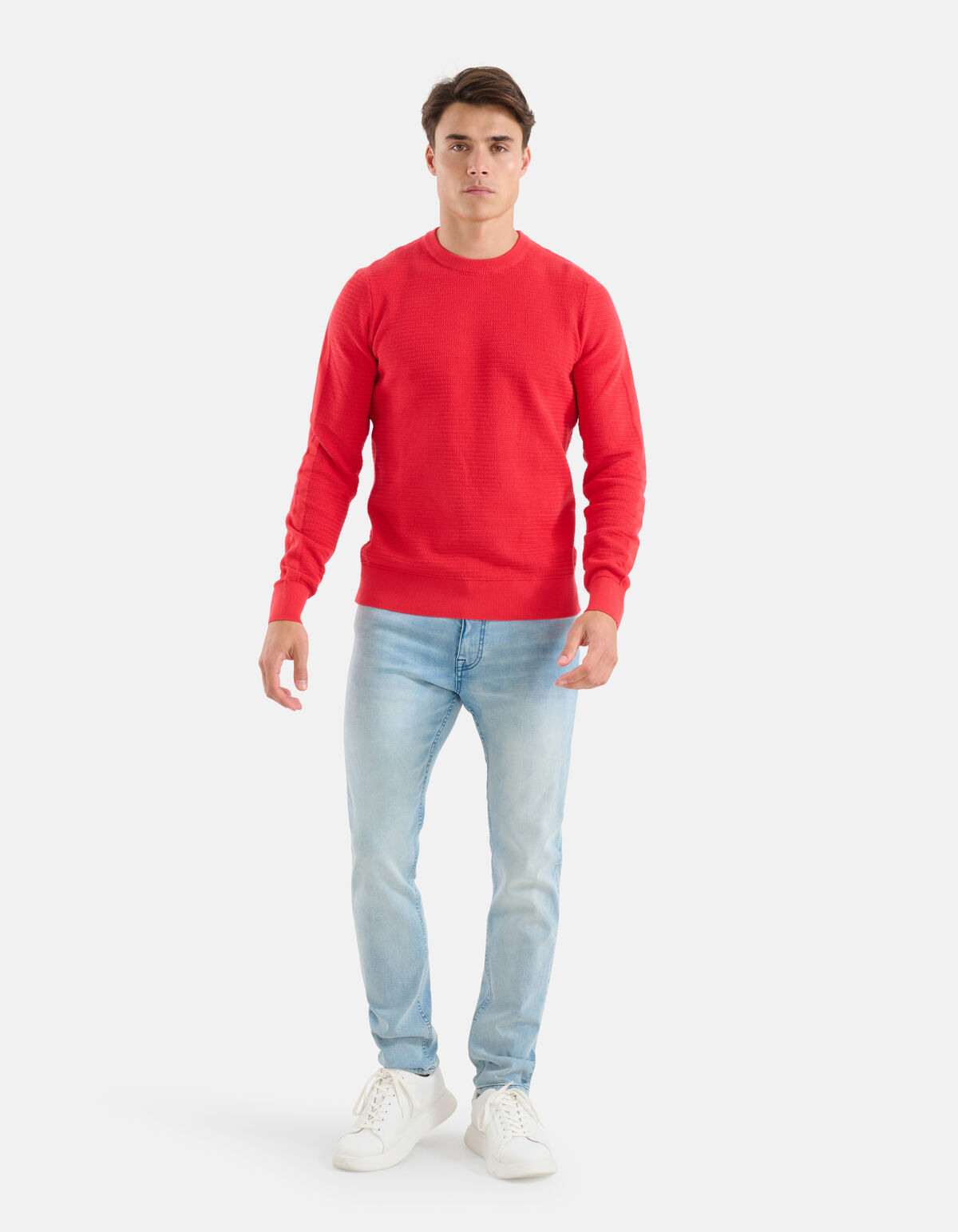 Slim Fit Jeans Lichtblauw L34 SHOEBY MEN