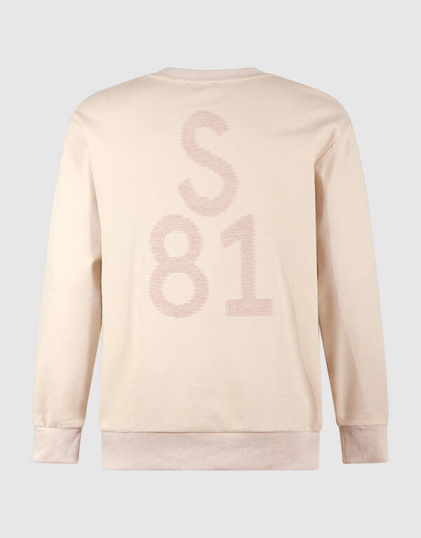 Strickpullover mit Logo in Sand SHOEBY MEN