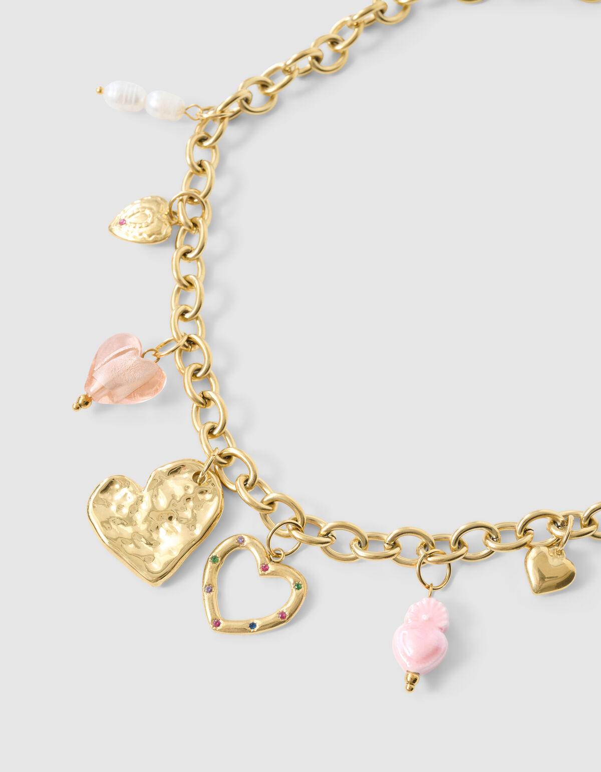 Charm Ketting Goud SHOEBY ACCESSOIRES