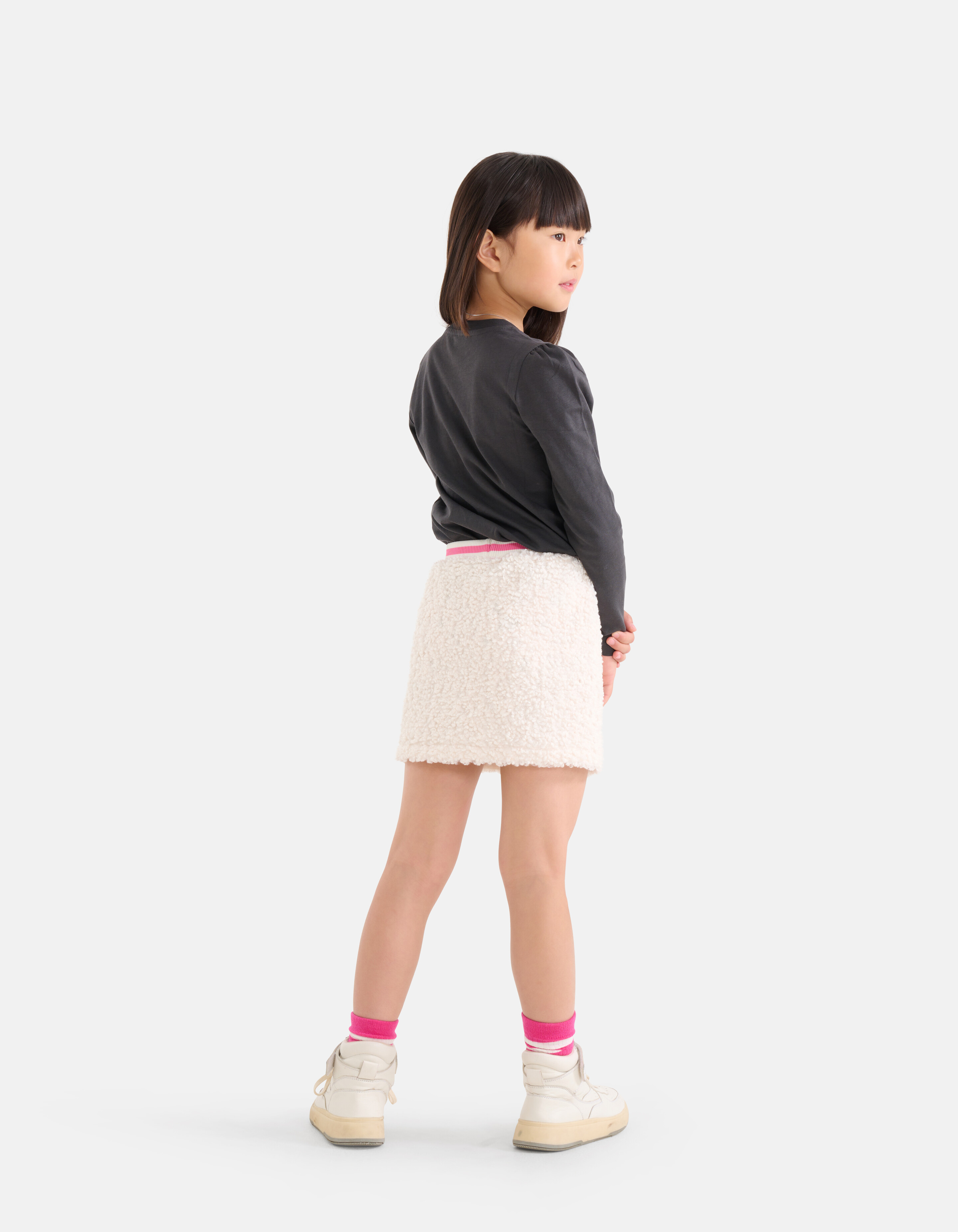 Artwork Longsleeve Donkergrijs SHOEBY GIRLS