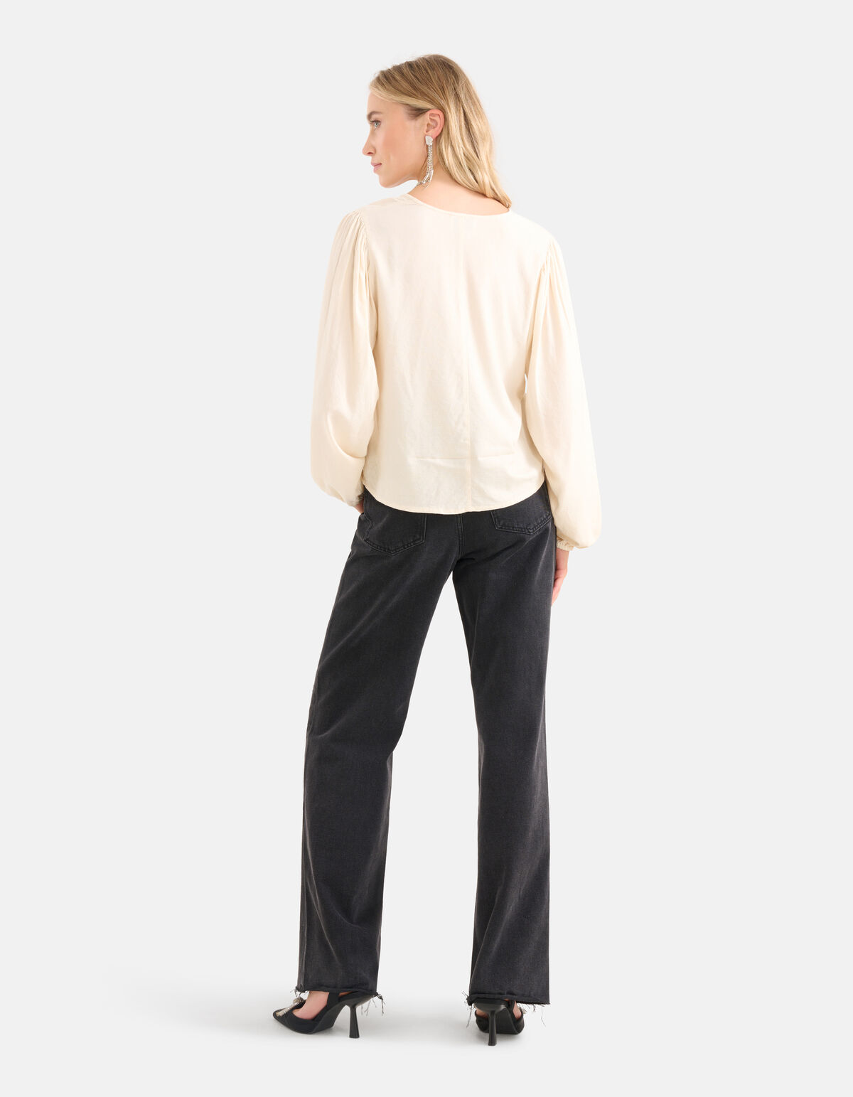Strukturiertes Oberteil Off White SHOEBY WOMEN
