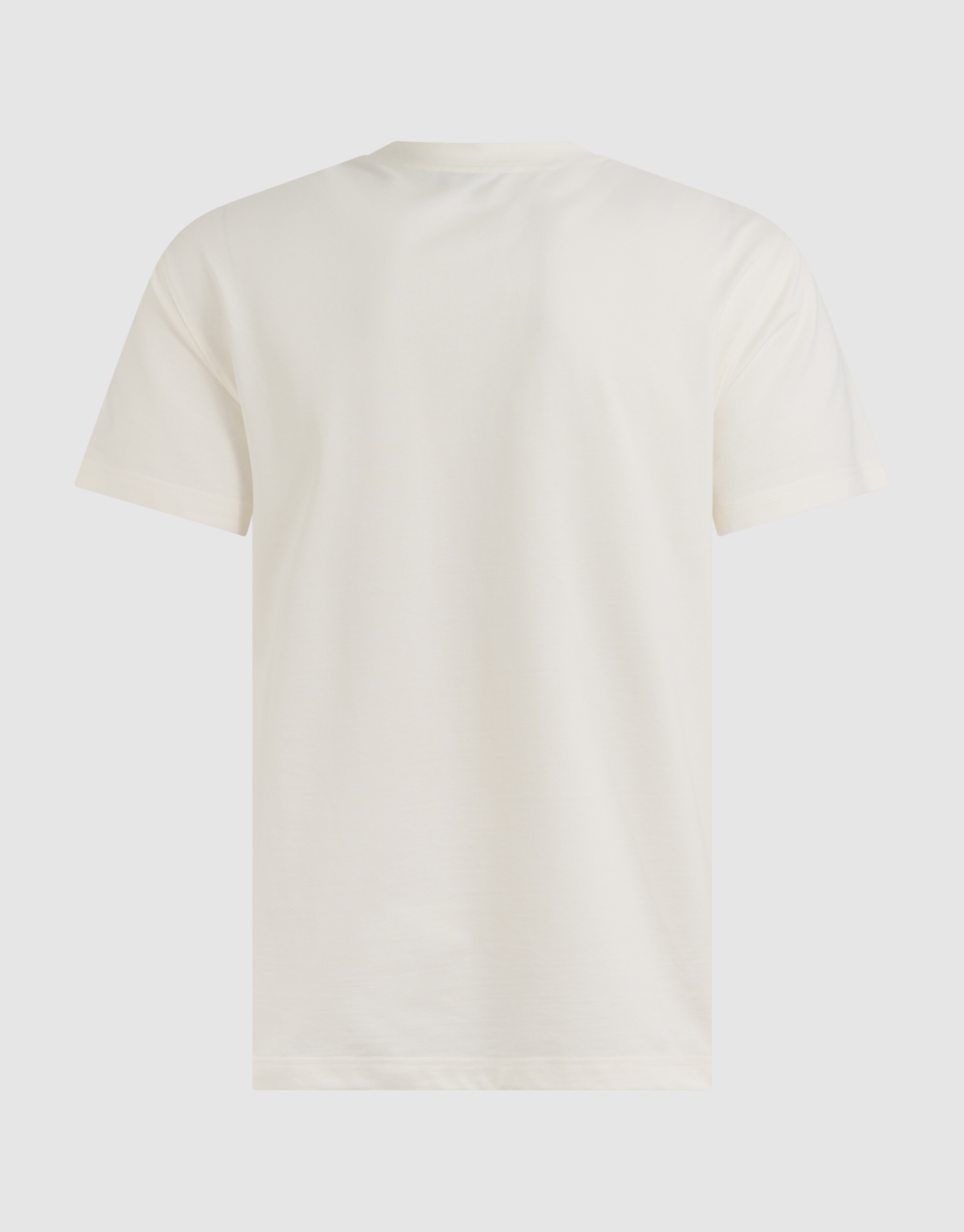 Genähtes Kunstwerk T-shirt Gebroken Wit SHOEBY MEN