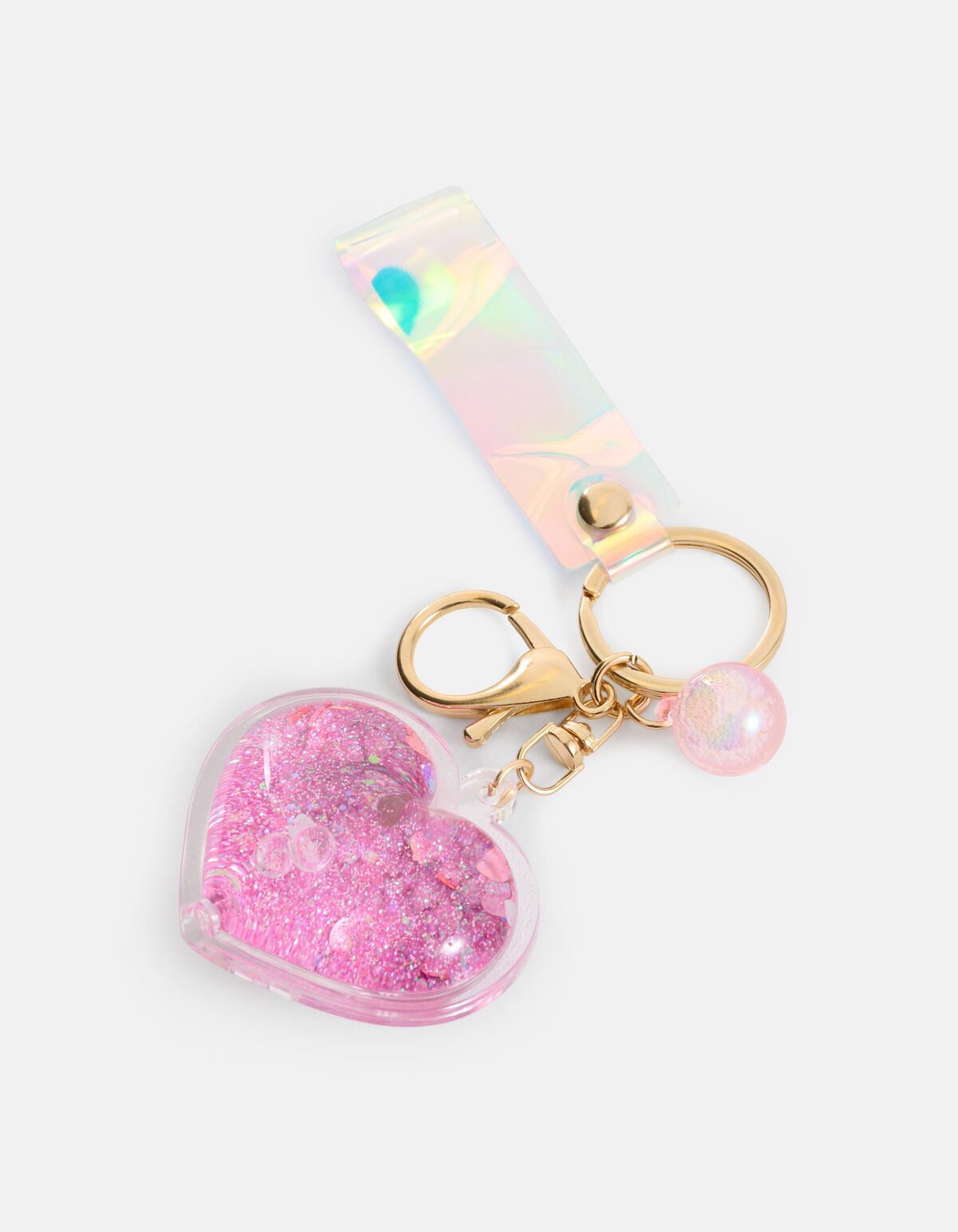 Herz Schlüsselanhänger Rosa SHOEBY ACCESSOIRES