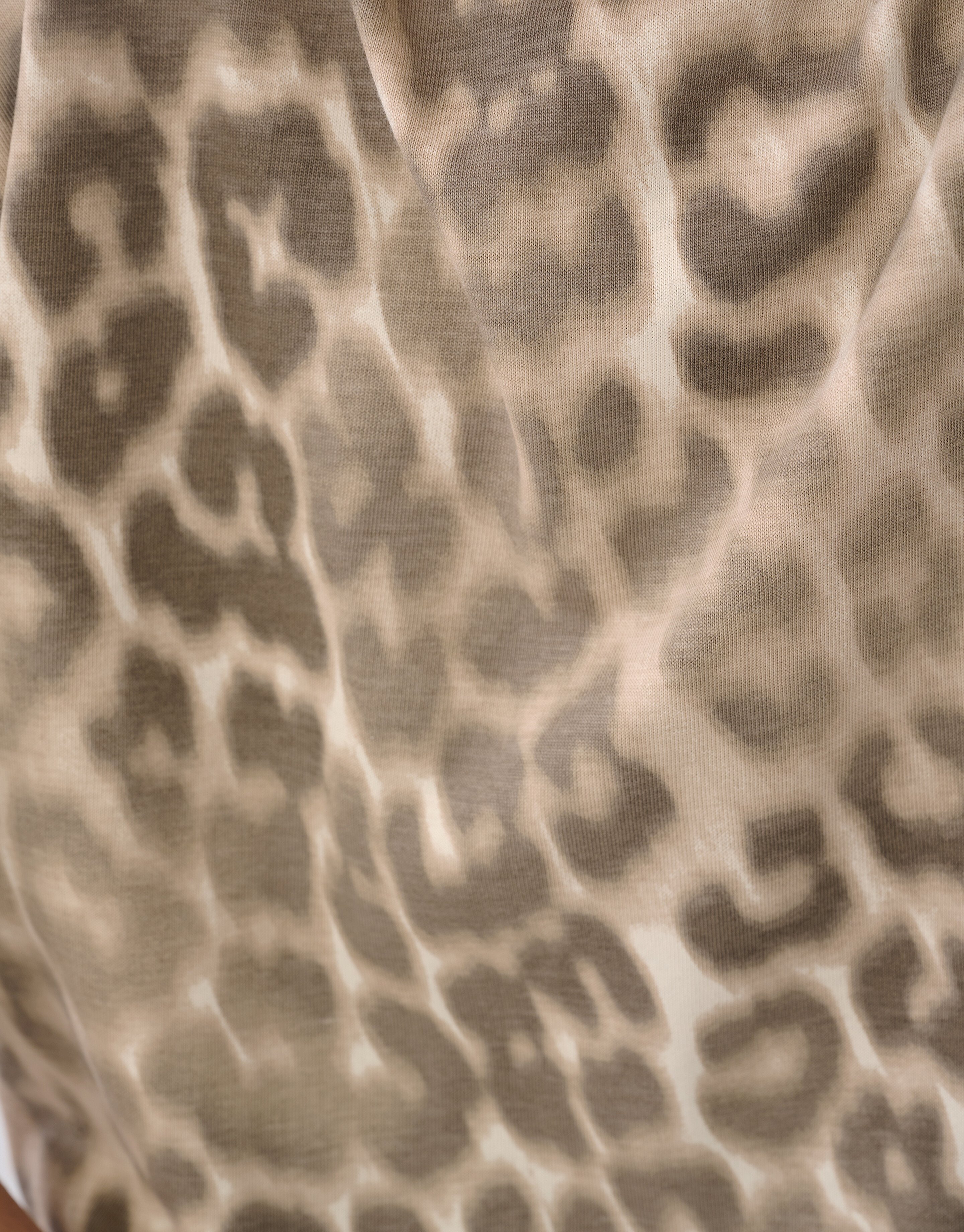 Oversized Leopard T-Shirt Hellbraun SHOEBY GIRLS