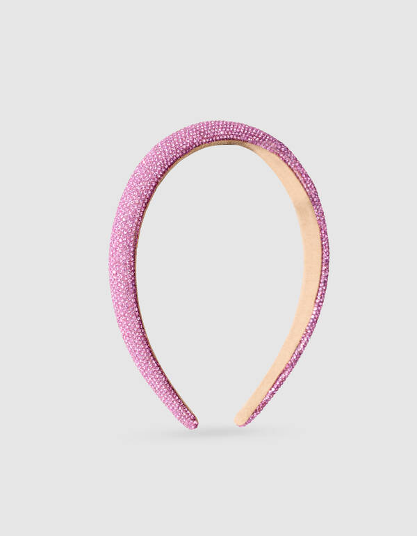 Strass-Haarreif Hellrosa SHOEBY ACCESSOIRES