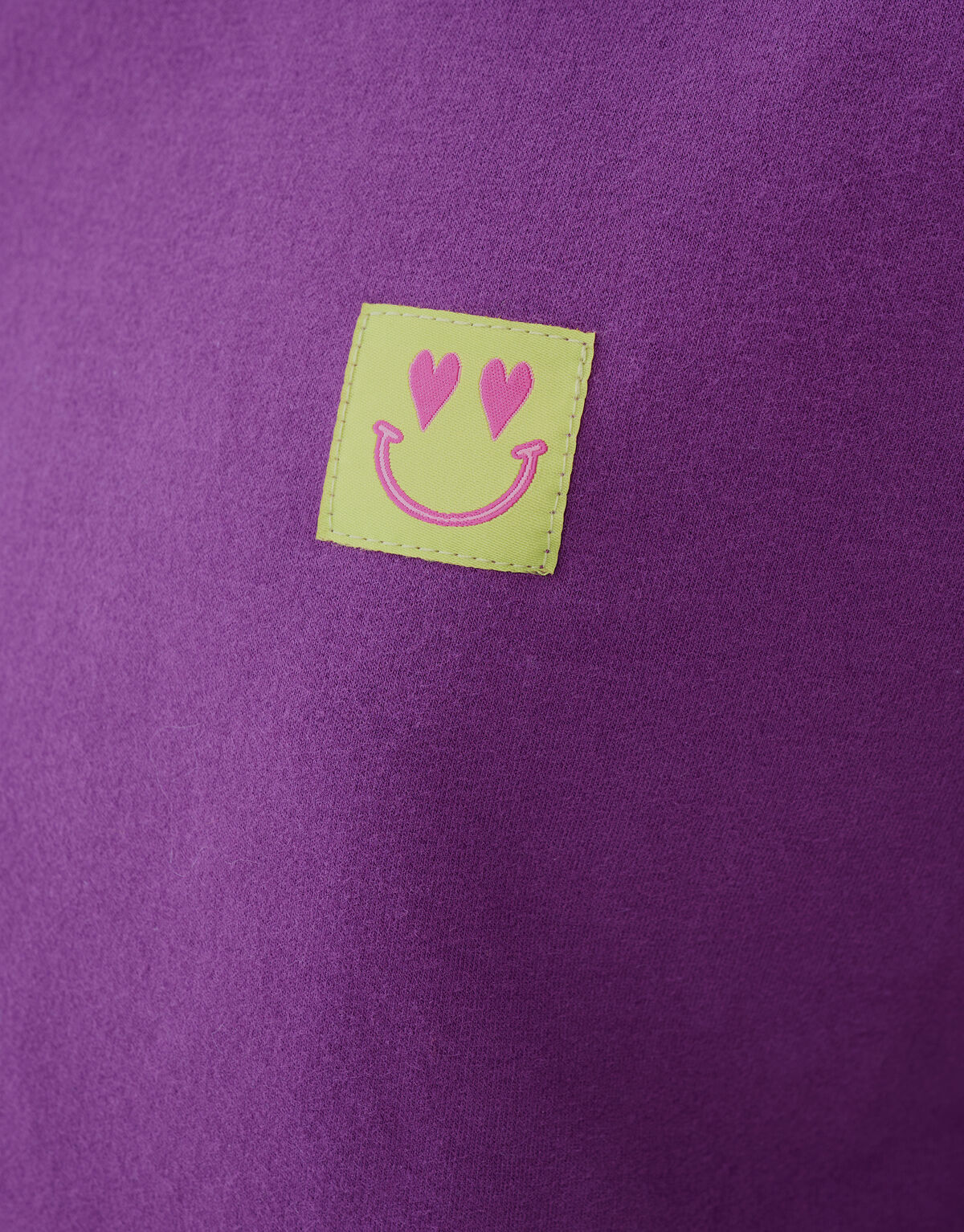 Streifen-Label-Pullover Lila SHOEBY GIRLS