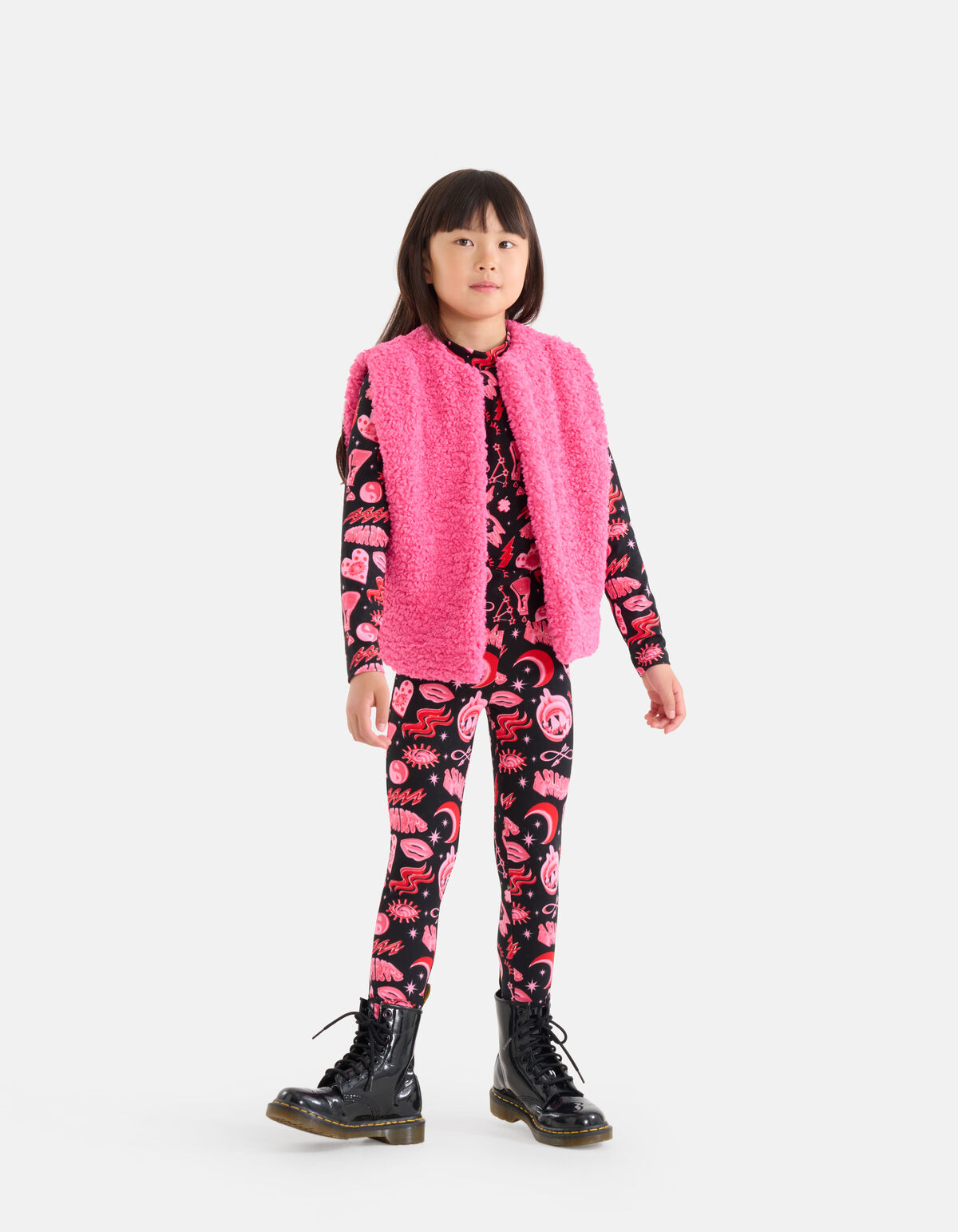 Teddy-Gilet Rosa SHOEBY GIRLS