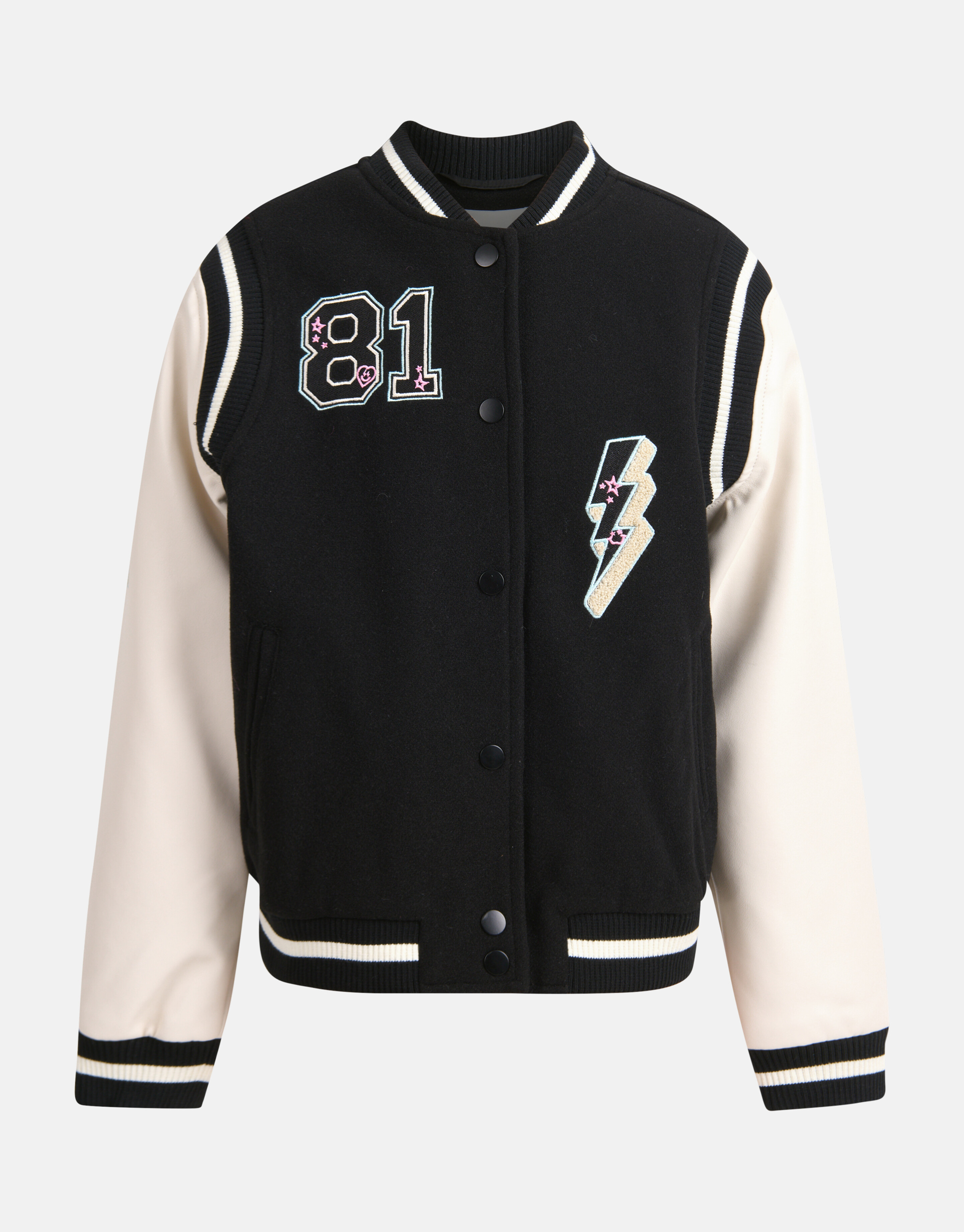 Varsity Jacke Schwarz SHOEBY GIRLS