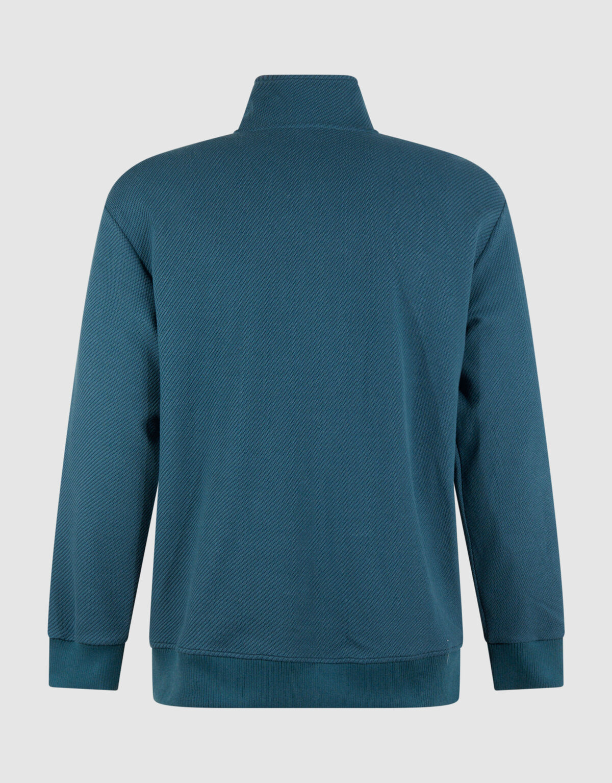 Halb-Zip-Pullover, dunkelgrün SHOEBY MEN