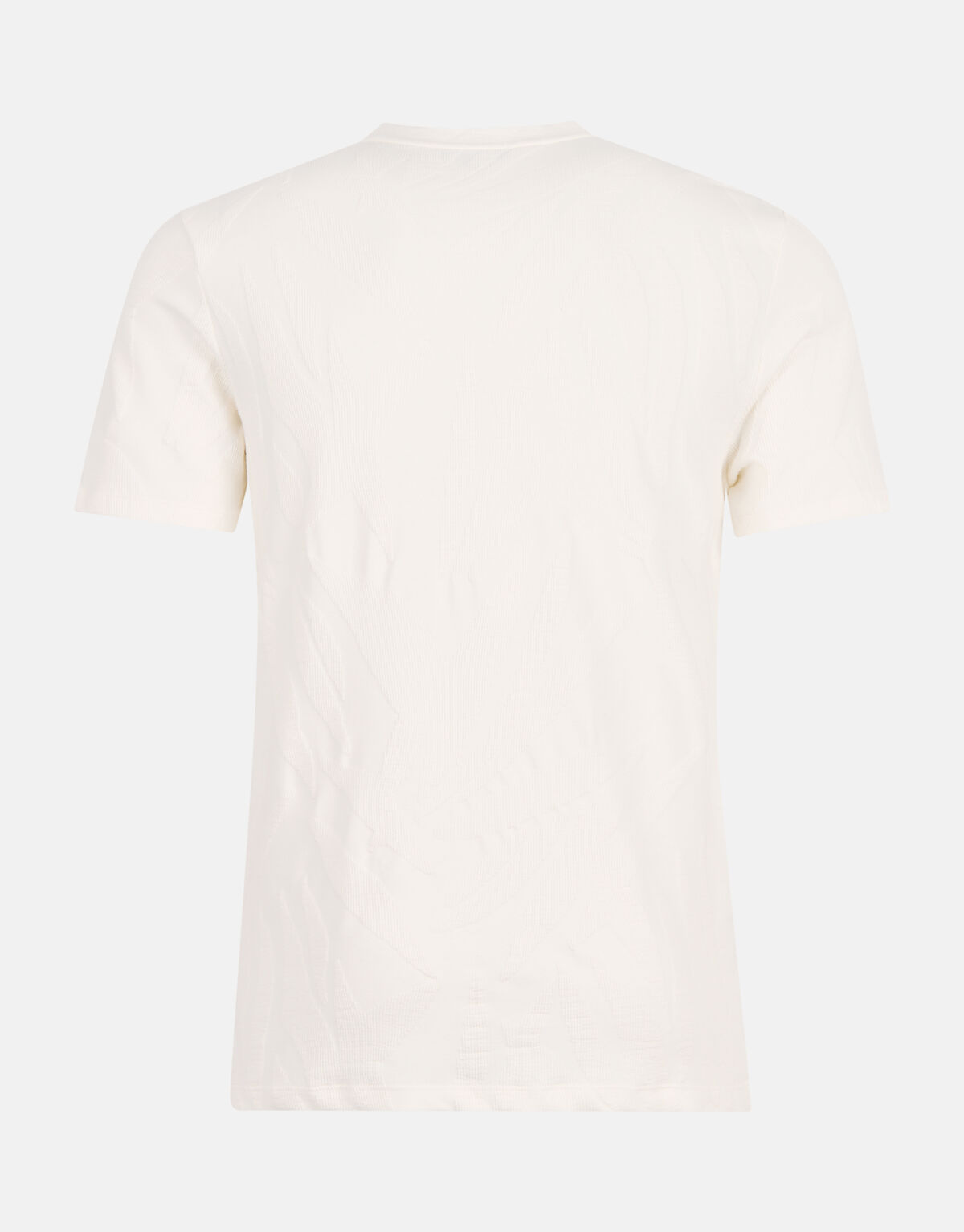 Structuur T-shirt Gebroken Wit SHOEBY MEN