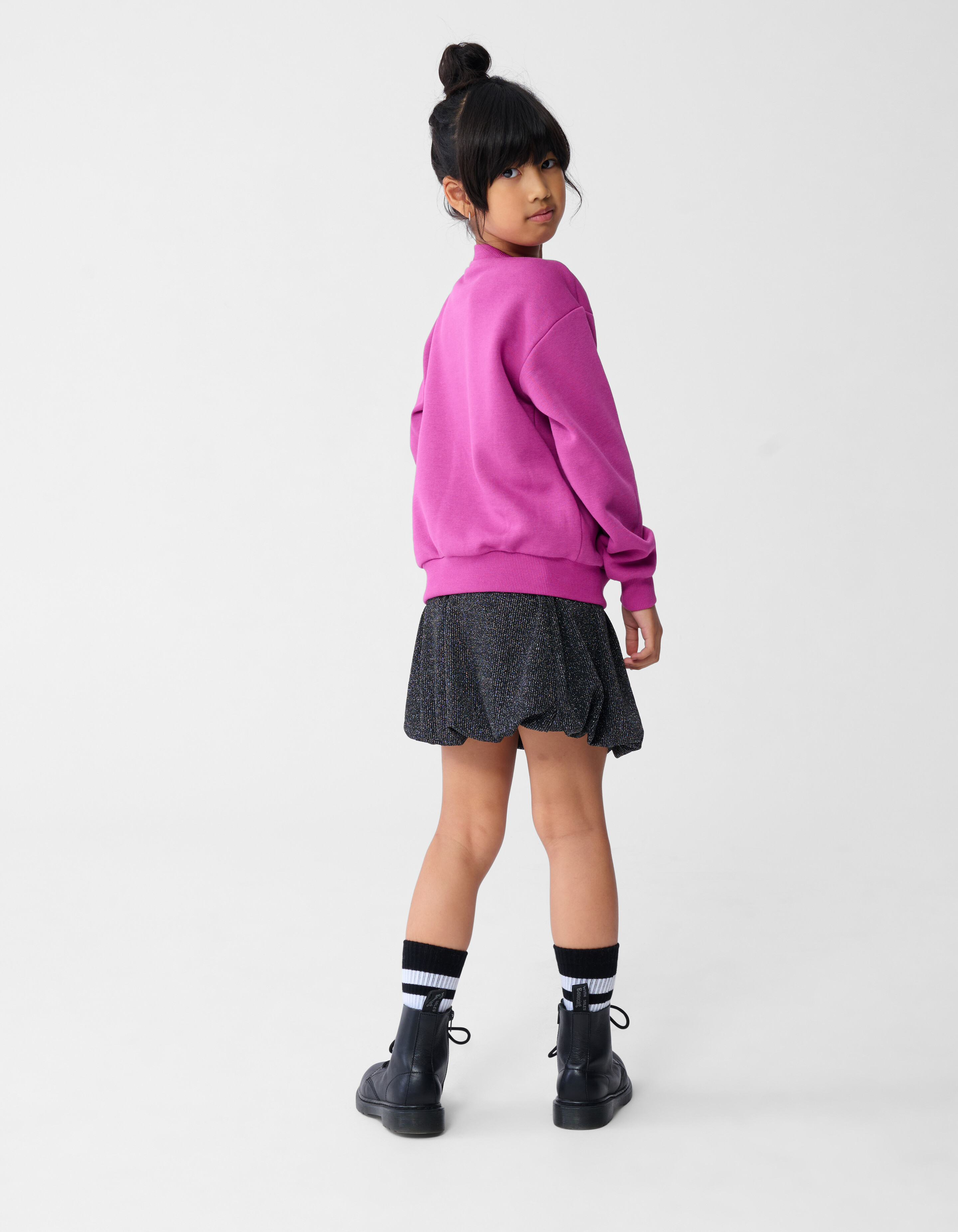 Two Way Paillettenpullover Roze SHOEBY GIRLS