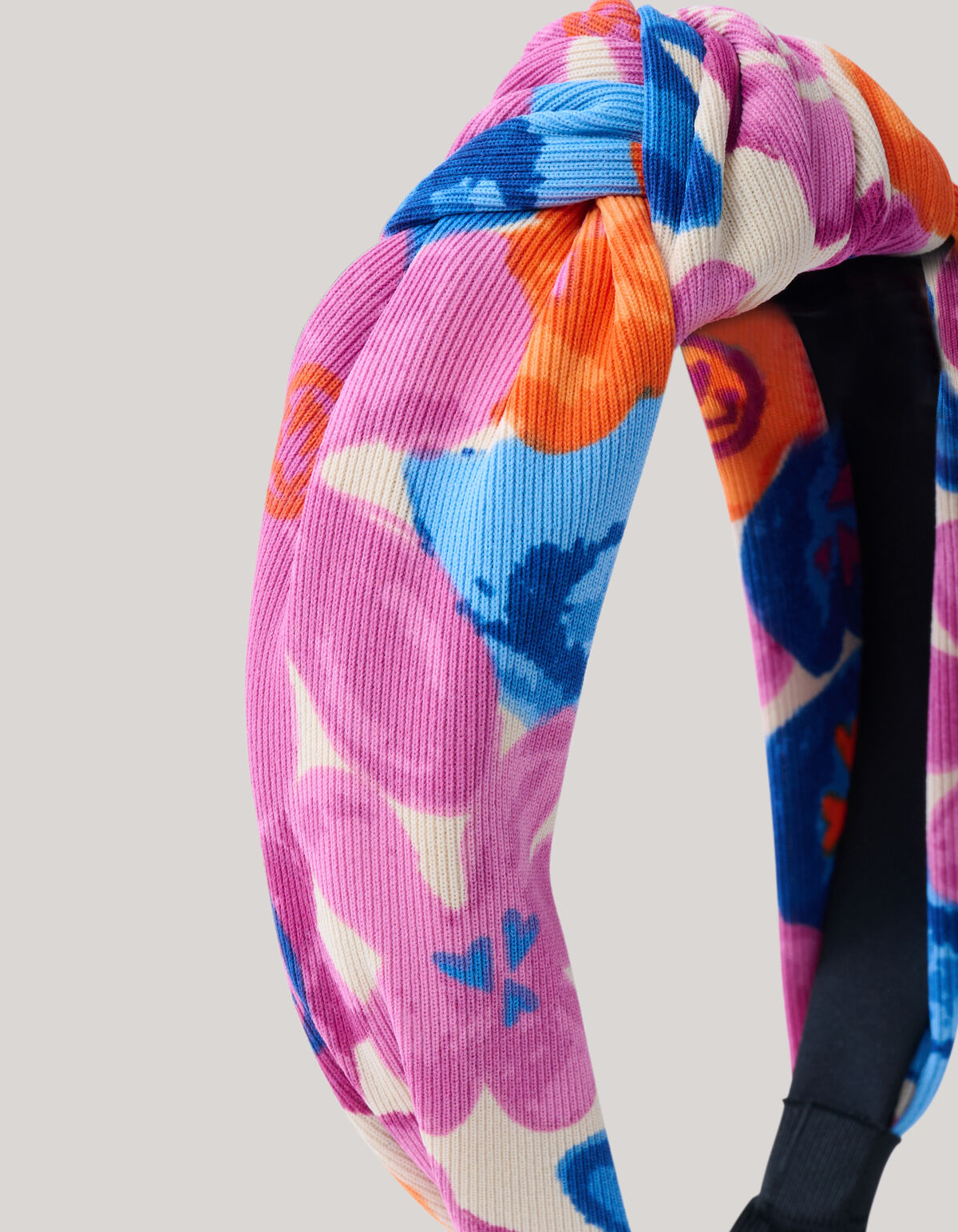 Bedrucktes Haarband Off White SHOEBY ACCESSOIRES