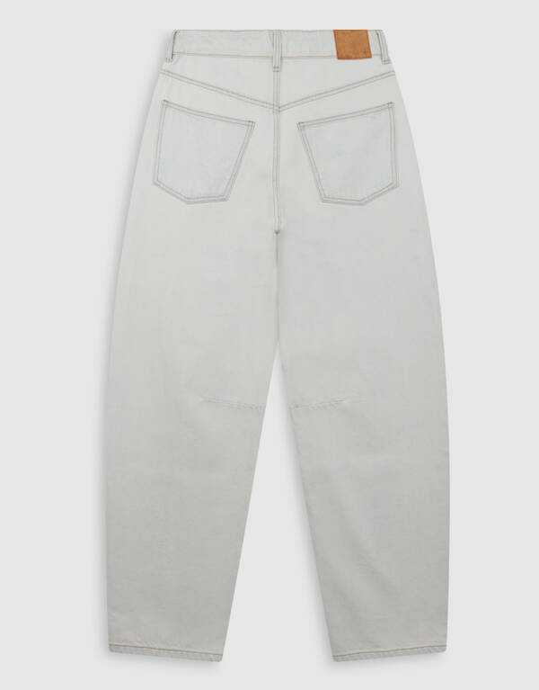 Fancy Button Barrel Fit Jeans Gebleicht SHOEBY WOMEN