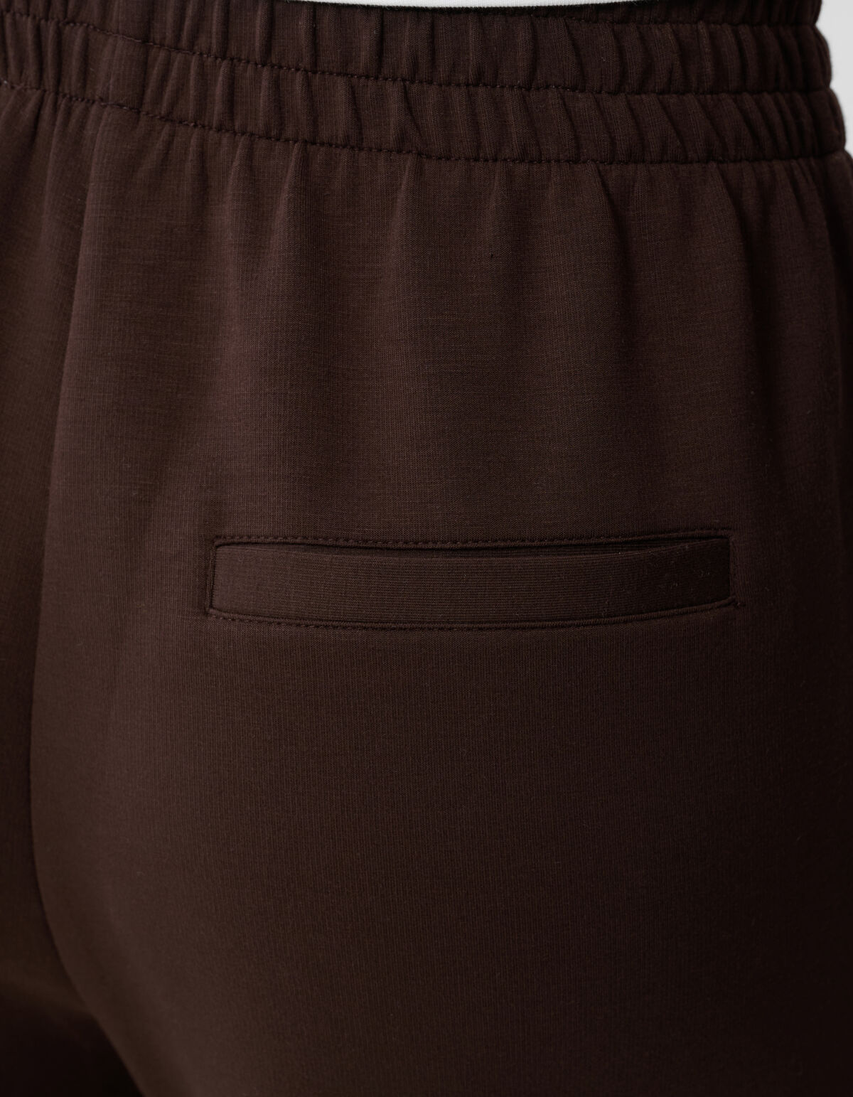 Kanten Wide Leg Hose Braun SHOEBY WOMEN