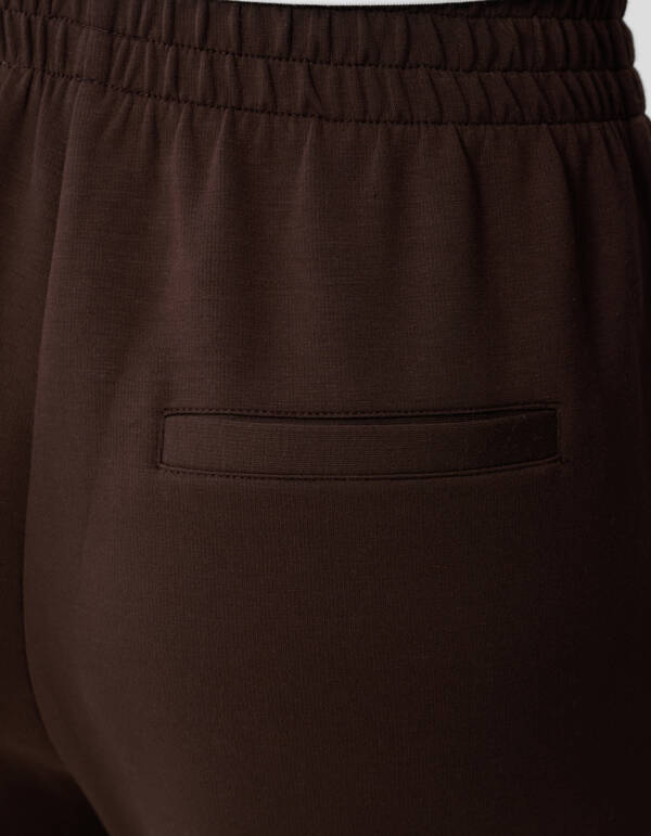 Kanten Wide Leg Hose Braun SHOEBY WOMEN