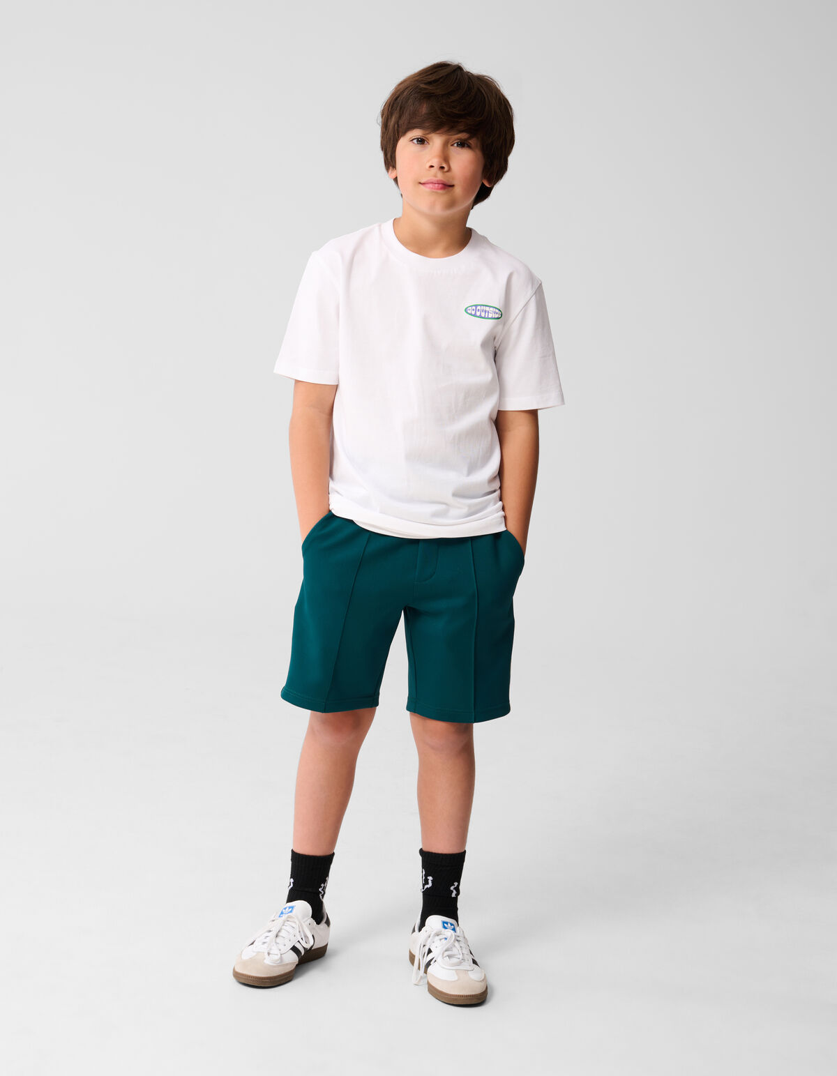Artwork T-shirt Weiß SHOEBY BOYS