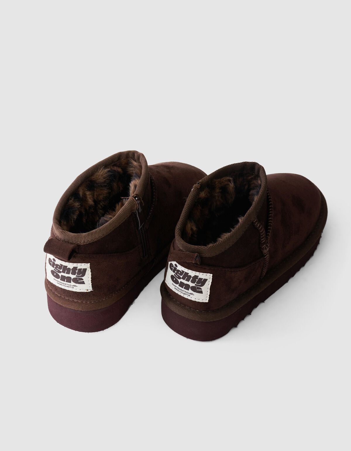 Weiche Stiefeletten dunkelbraun SHOEBY SHOES